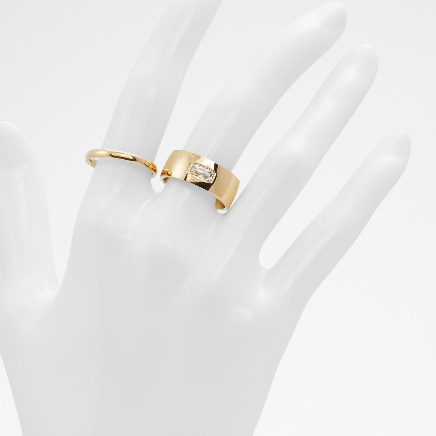 Kadın Altın Renk Yüzük Seti-2