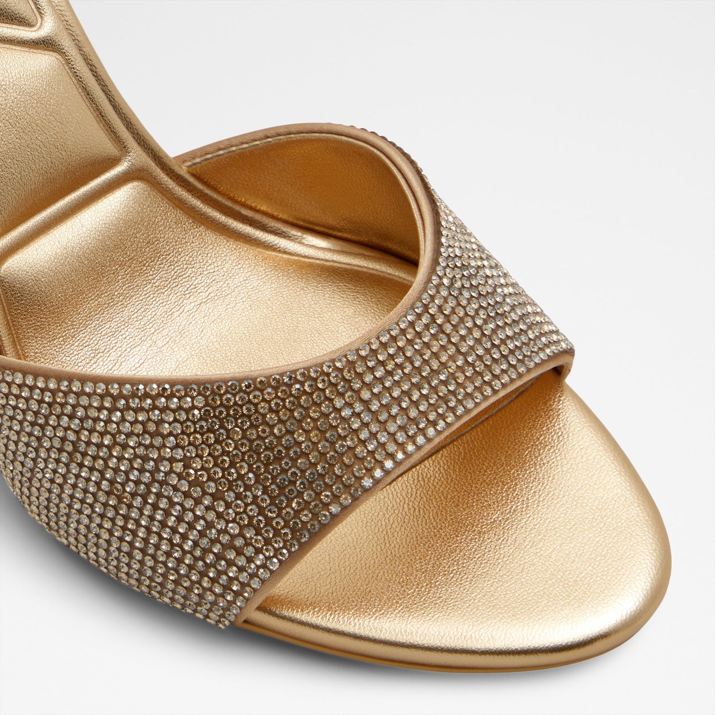 Kadın Gold Topuklu Sandalet-5