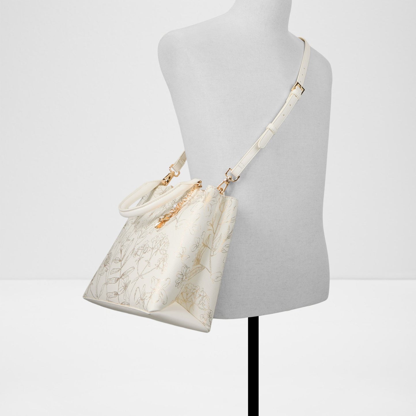 Kadın Beyaz Omuz ve El Çantası-4