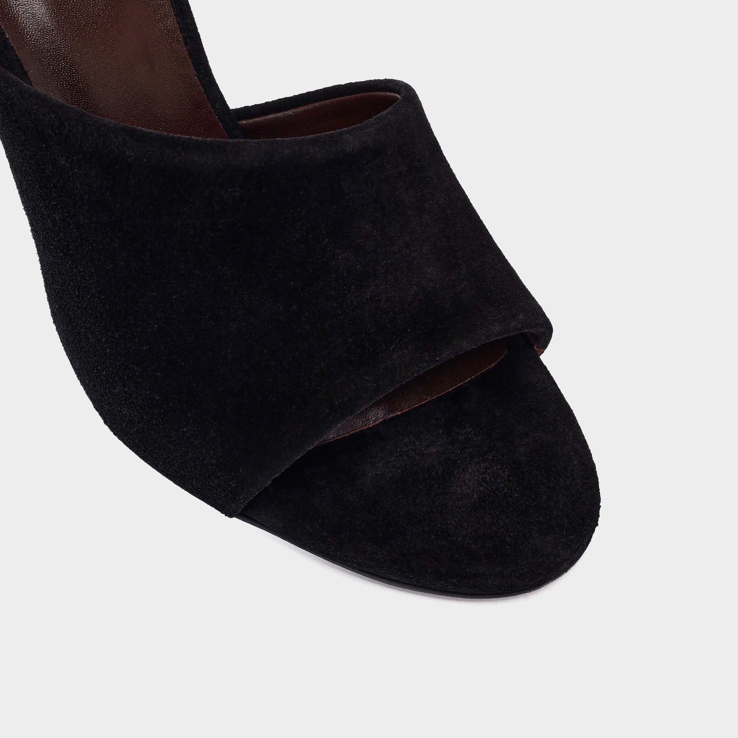 Kadın Siyah Topuklu Terlik-6