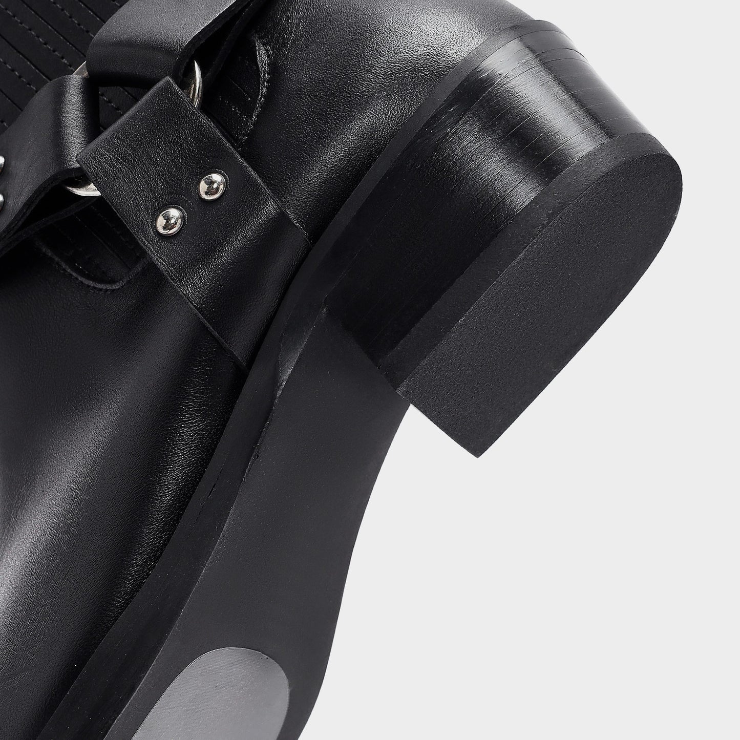 Kadın Siyah Western Bot-8