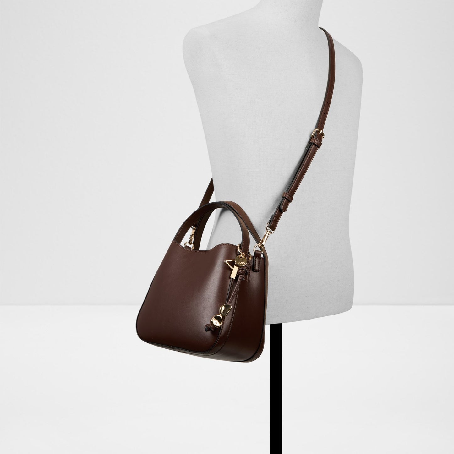 Kadın Kahve Omuz ve El Çantası-4