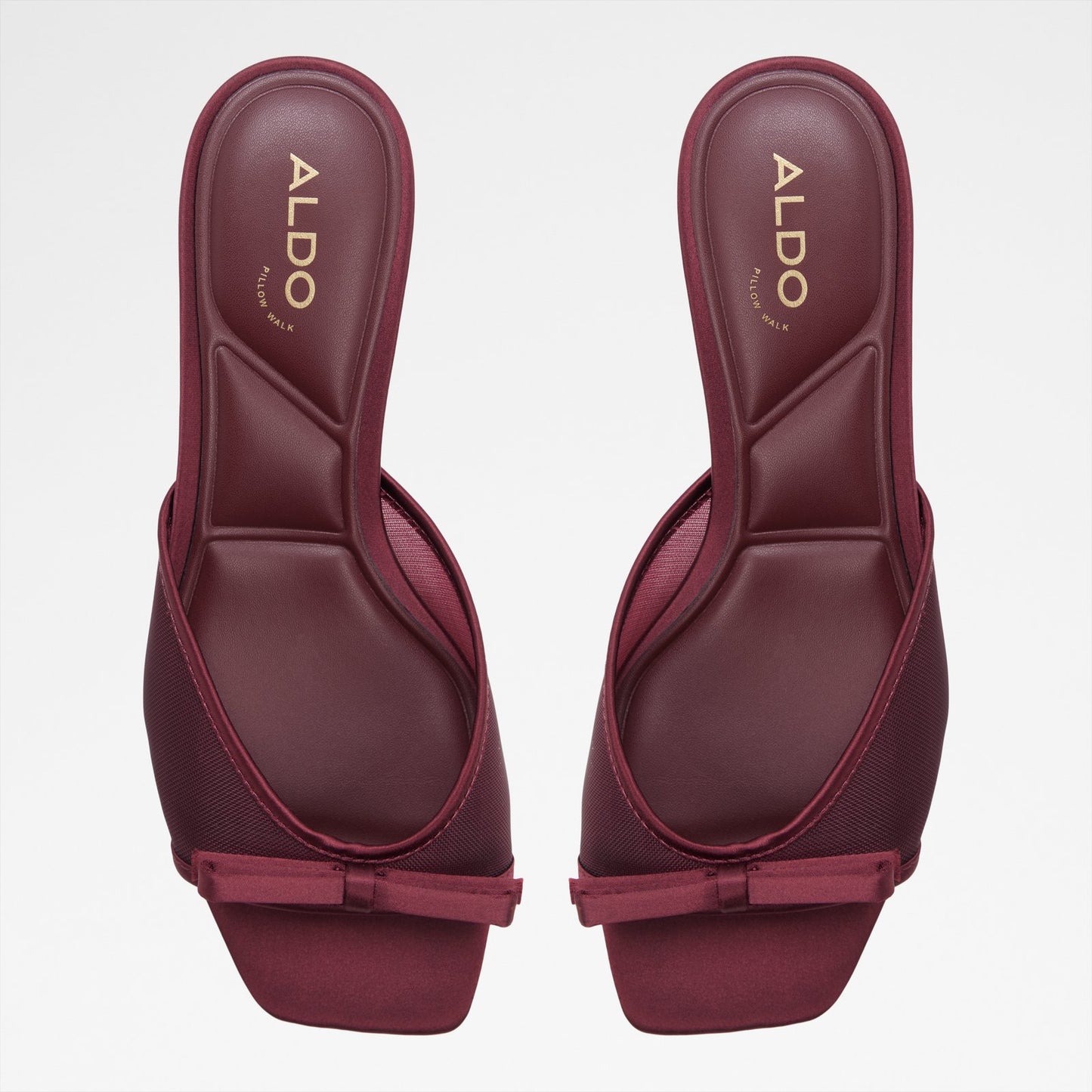 Kadın Bordo Topuklu Terlik-6