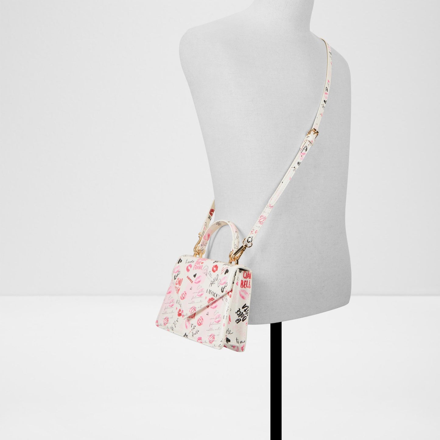 Kadın Beyaz El ve Omuz Çantası-4