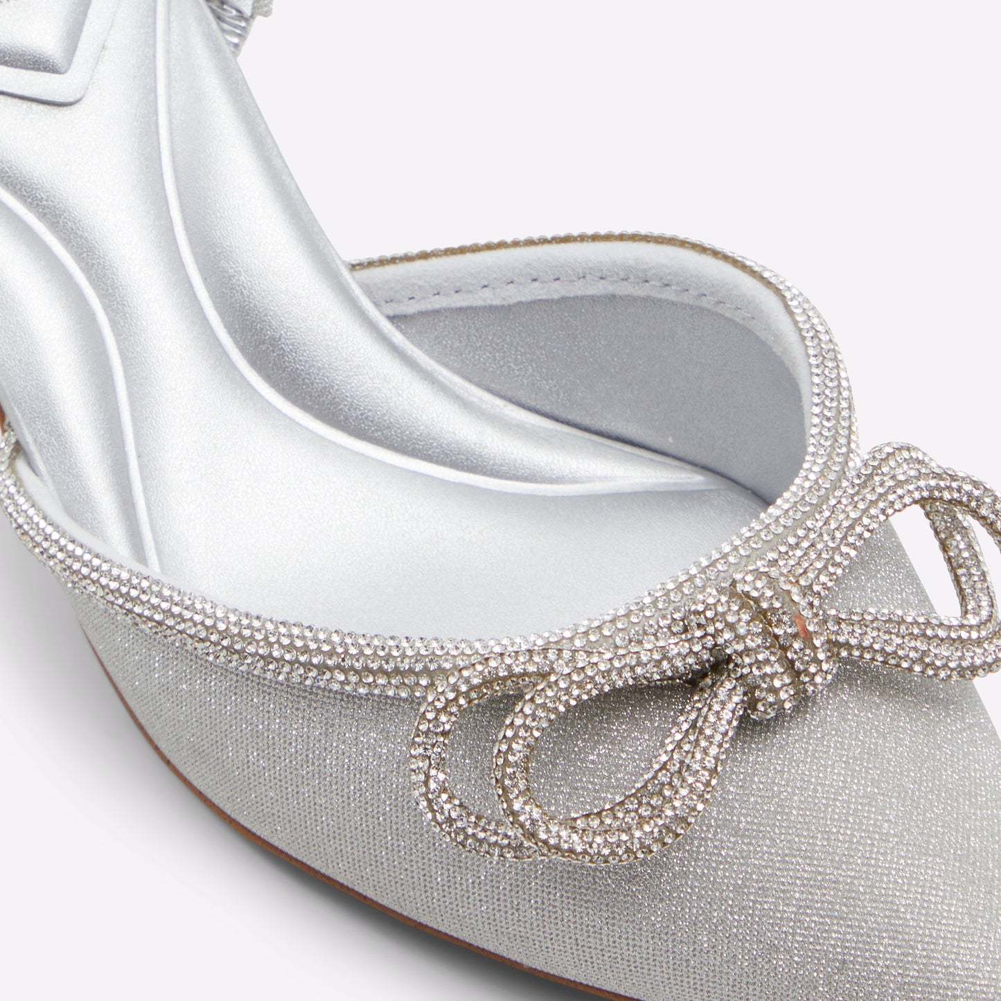 Kadın Gümüş Topuklu Ayakkabı-7