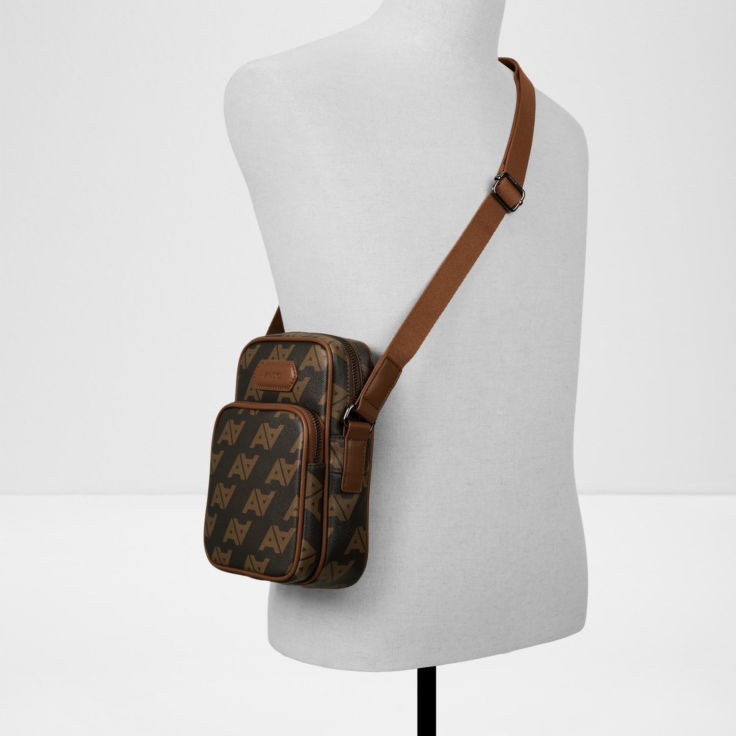 Erkek Kahve Çapraz Çanta-4