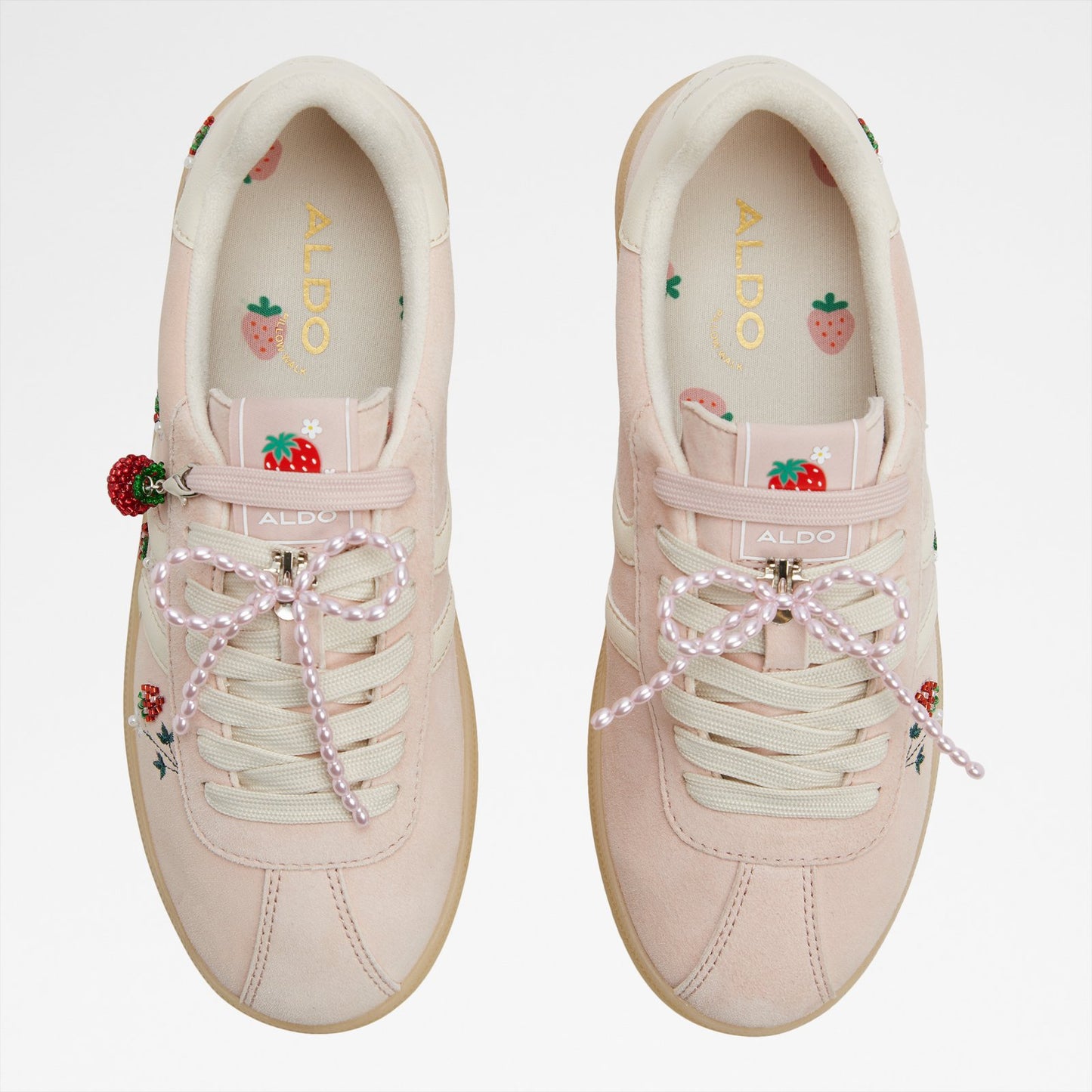 Kadın Pembe Sneaker-6