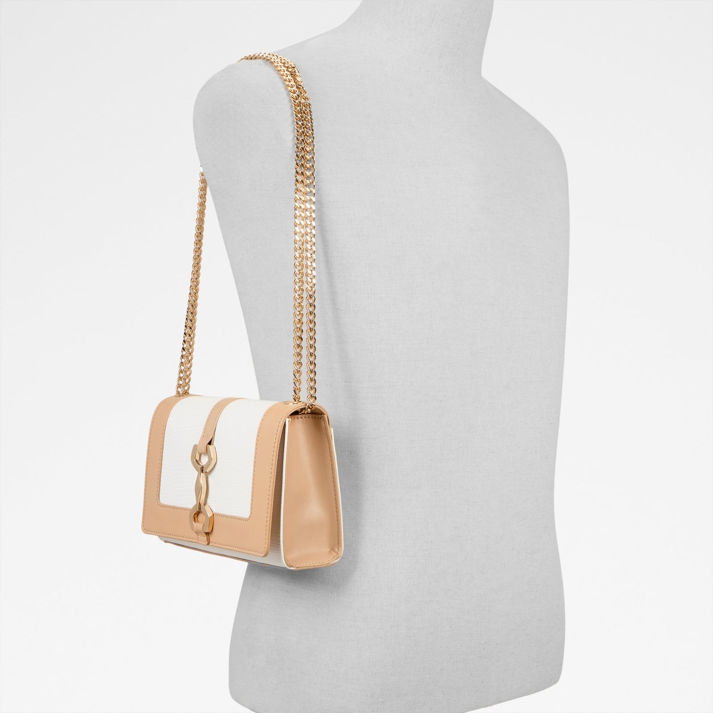 Kadın Bej Çapraz Çanta-5