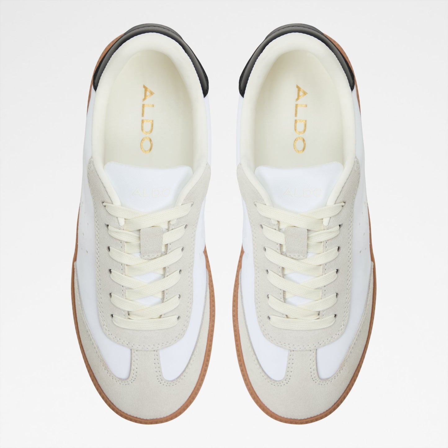 Kadın Beyaz-Siyah Sneaker-6