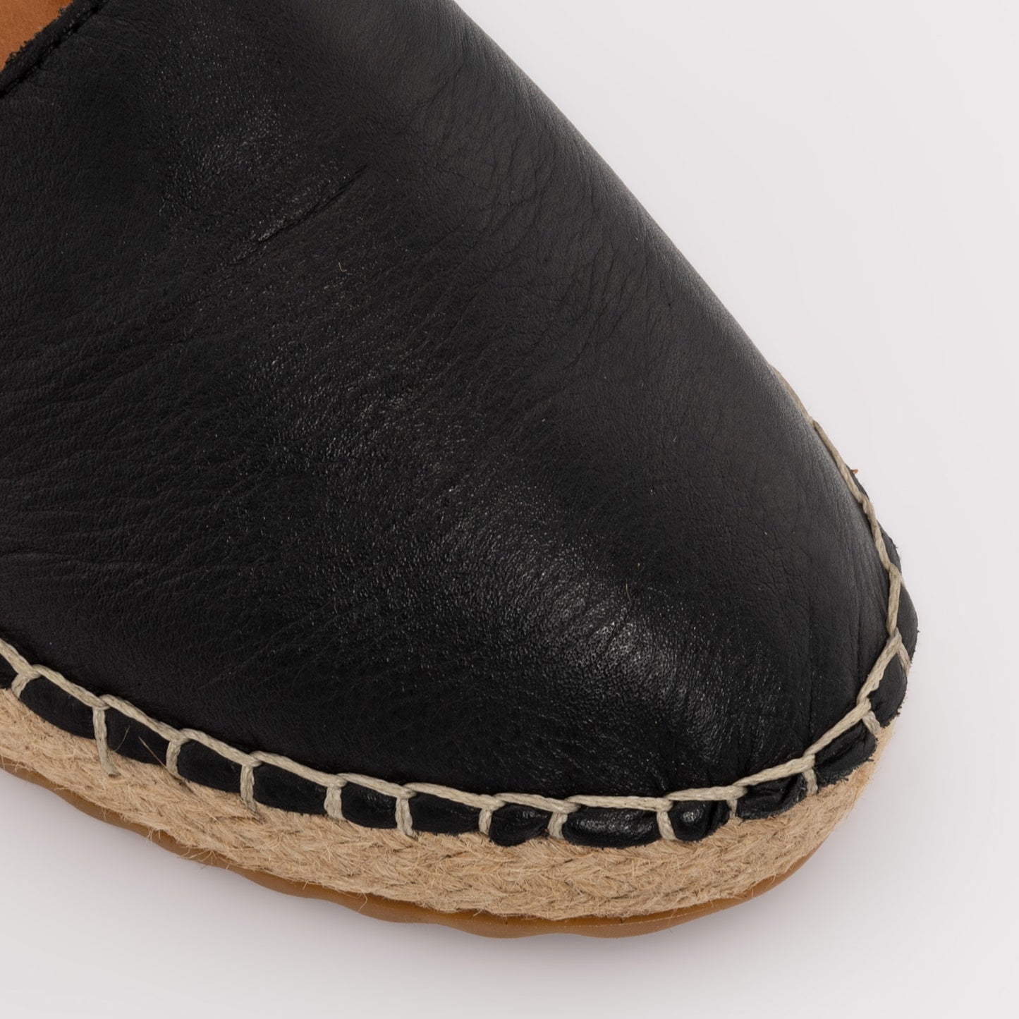 Kadın Siyah Espadril Sandalet-5