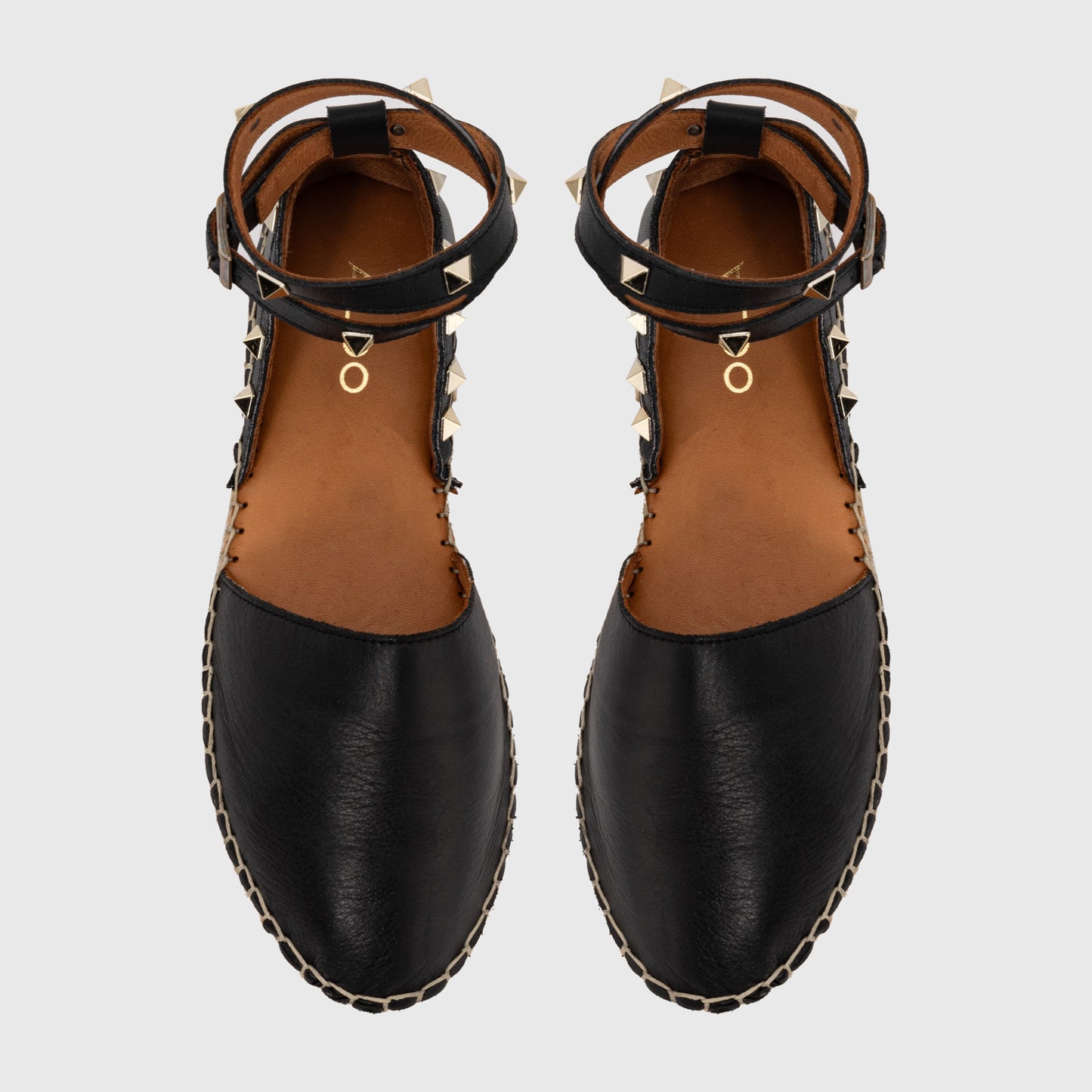 Kadın Siyah Espadril Sandalet-6