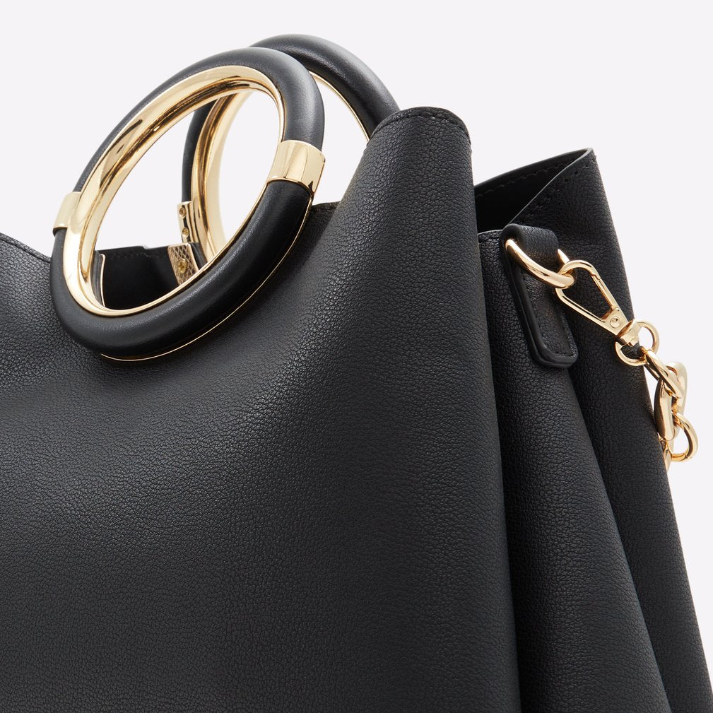 Kadın Siyah Omuz Ve El Çantası-6