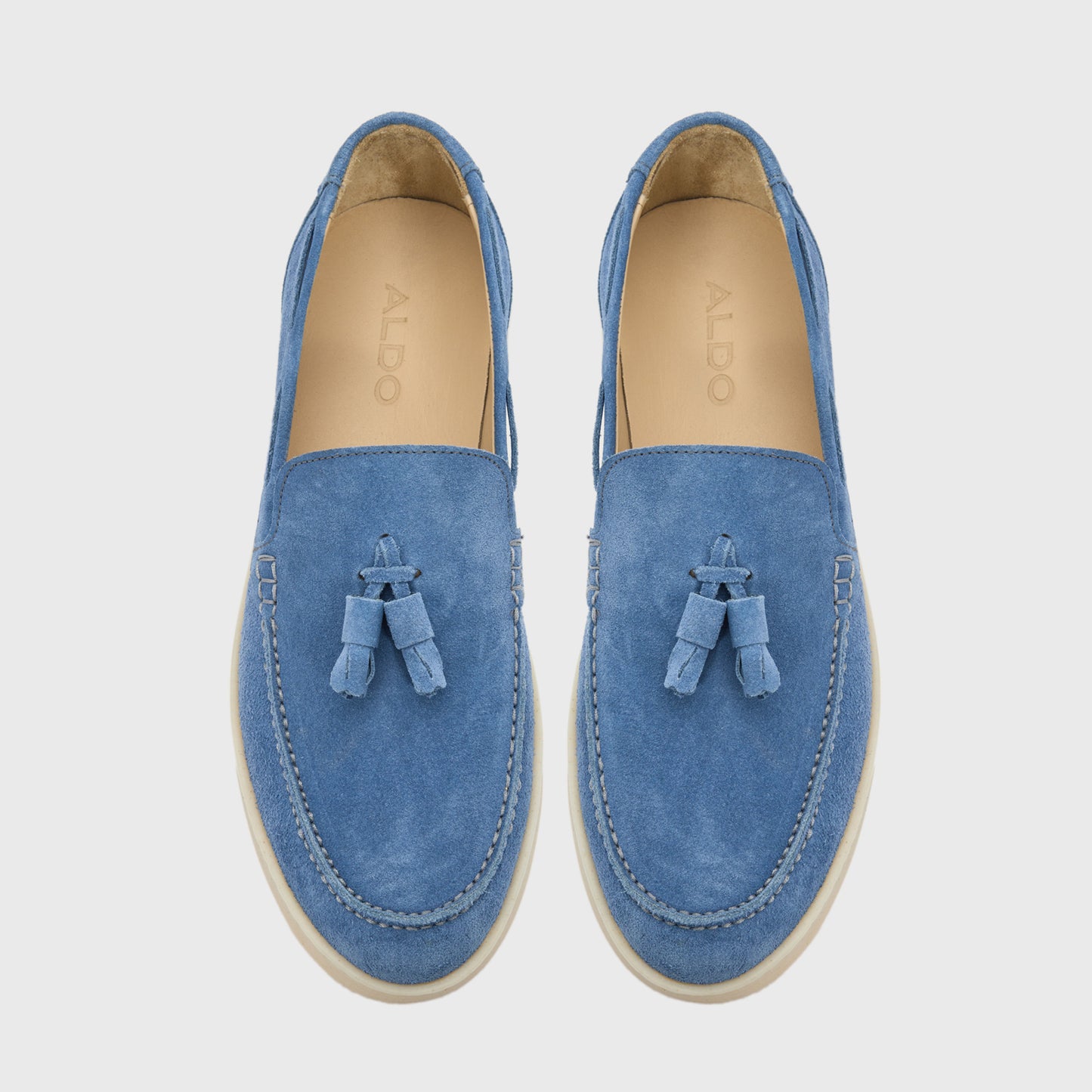 Erkek Mavi Loafer-6