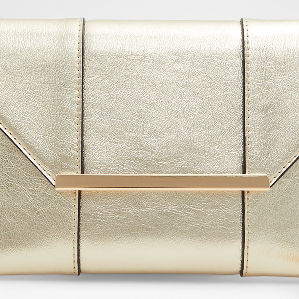 Kadın Altın Portföy ve Abiye Çanta-5