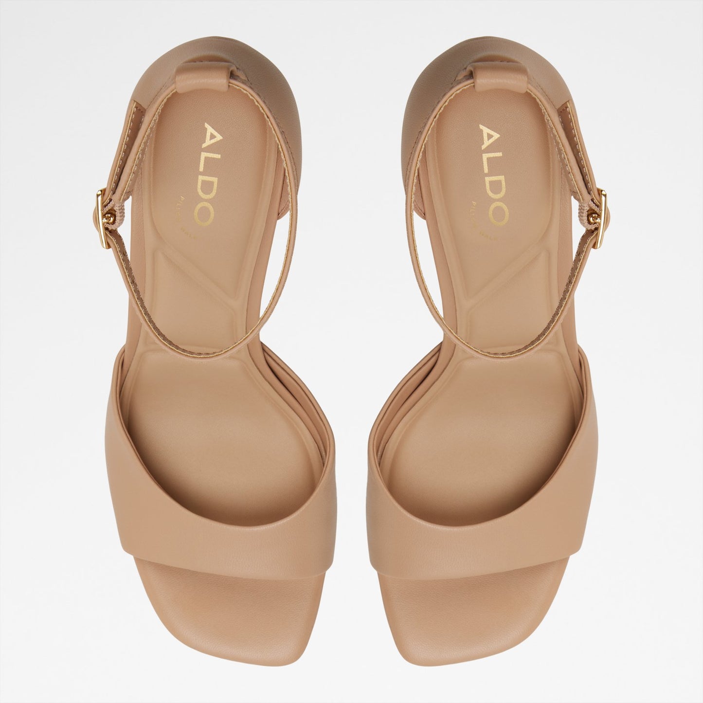 Kadın Bej Topuklu Sandalet-6