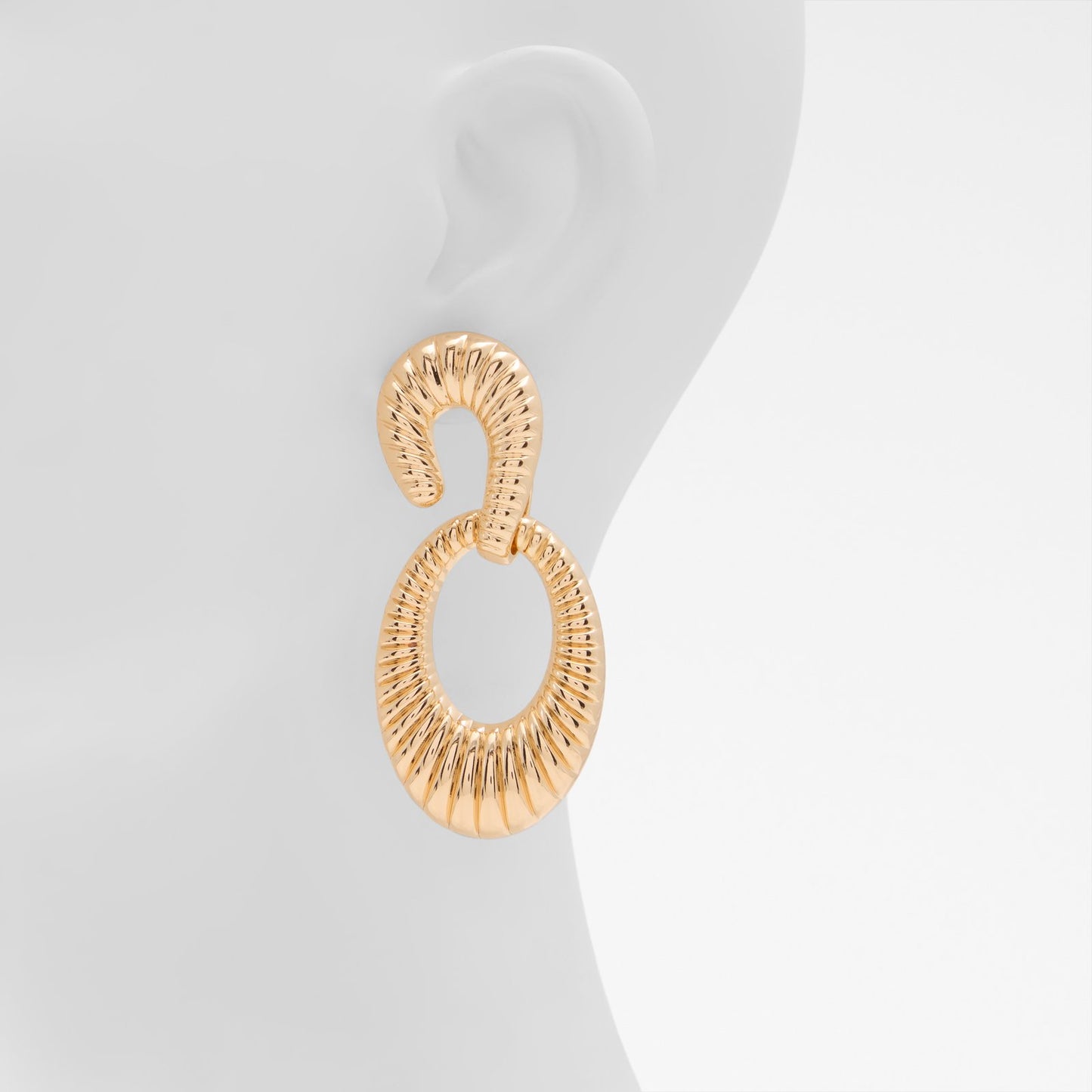 Kadın Gold Rengi Küpe-2