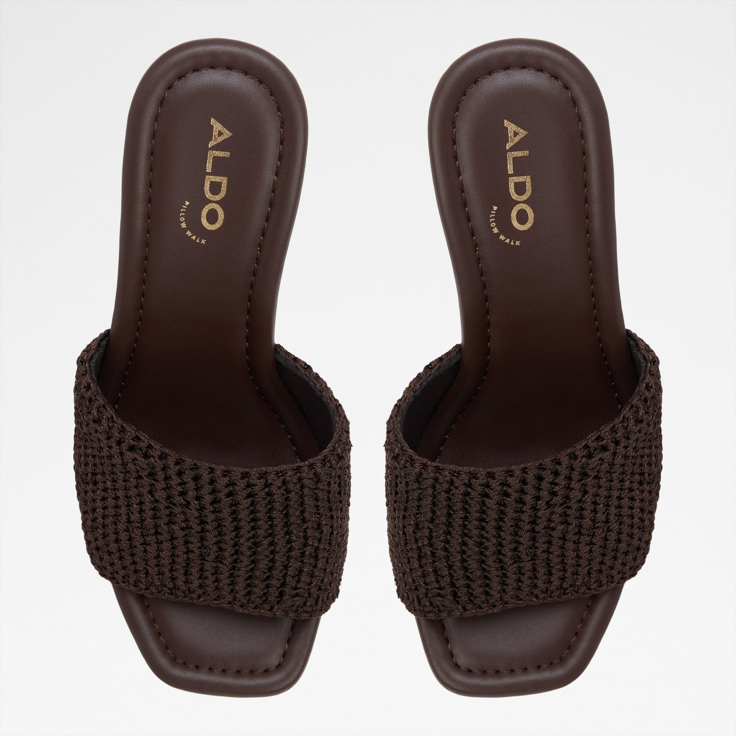 Kadın Kahve Dolgu Topuk Terlik-6