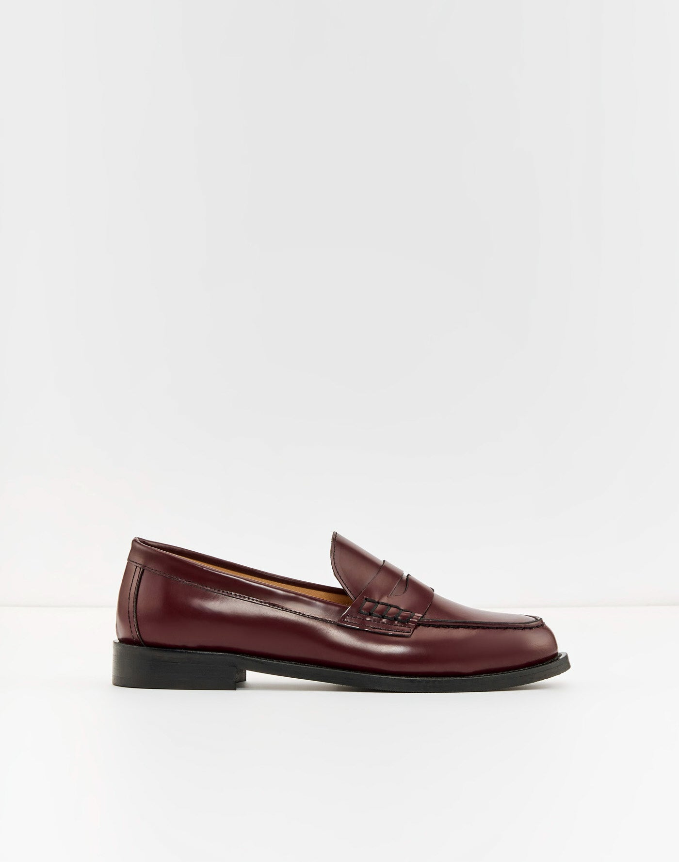 Kadın Bordo Loafer-7
