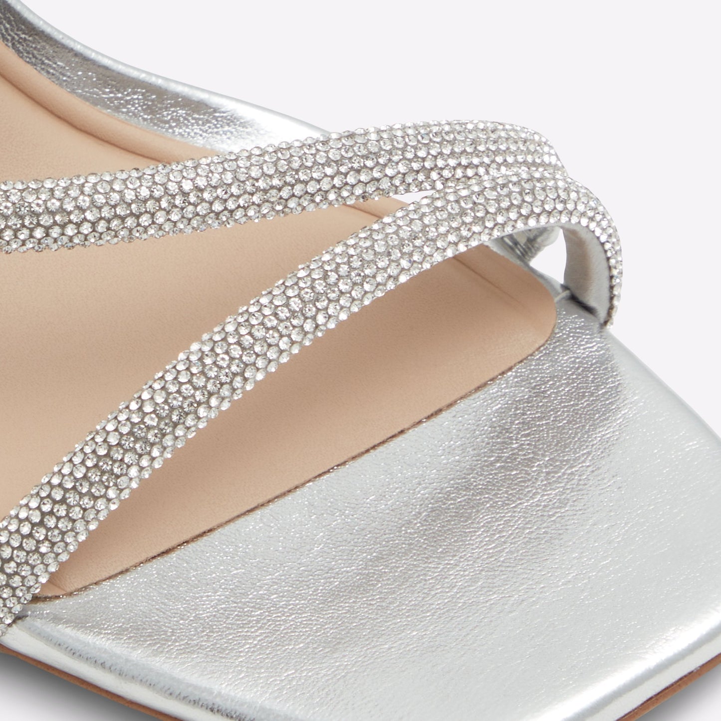 Kadın Gümüş Topuklu Terlik-7