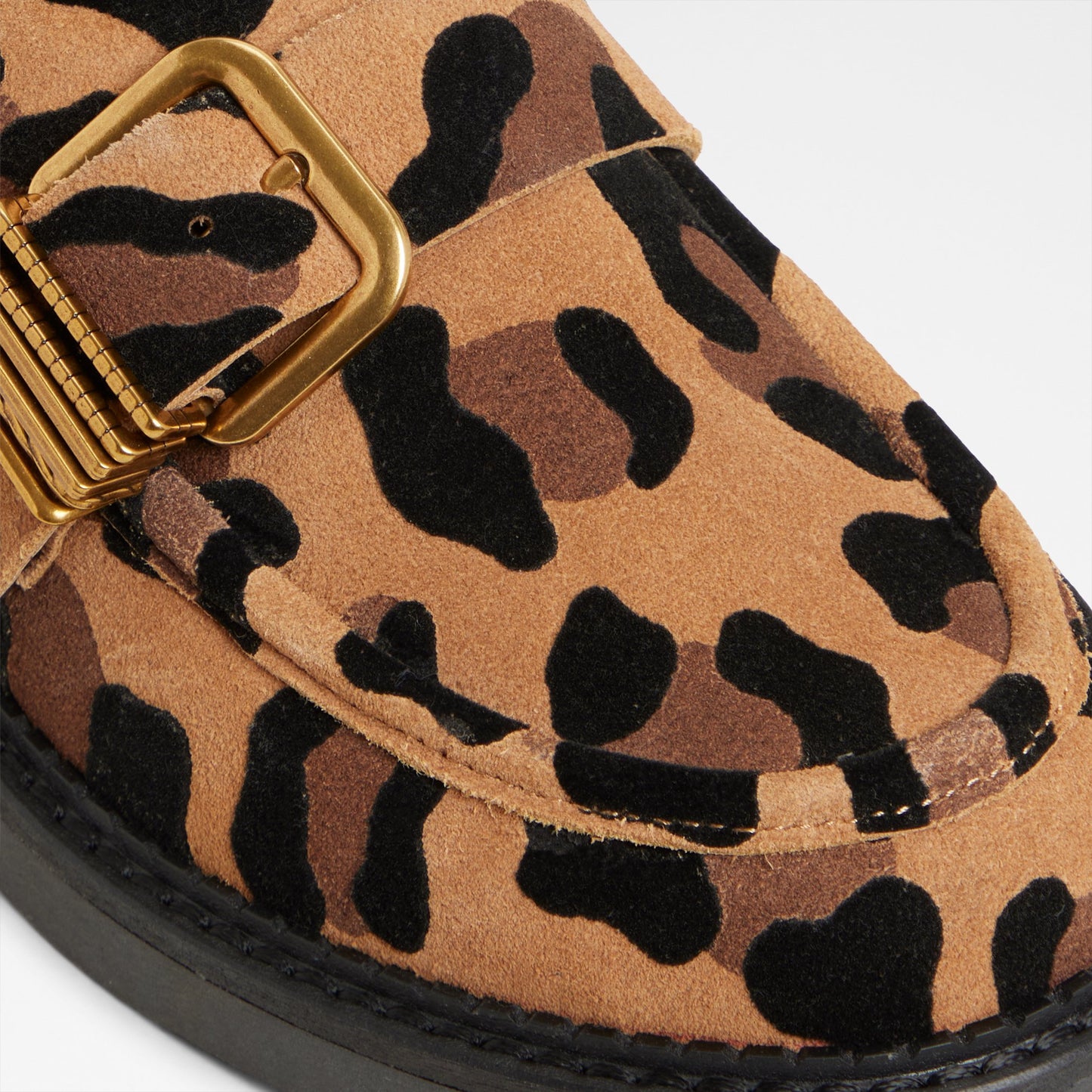 Kadın Multi Leopar Desenli Loafer-7