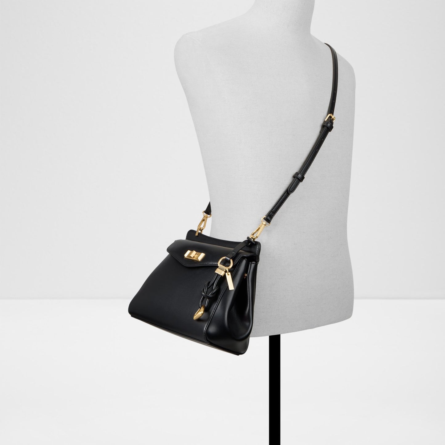 Kadın Siyah El ve Omuz Çantası-4