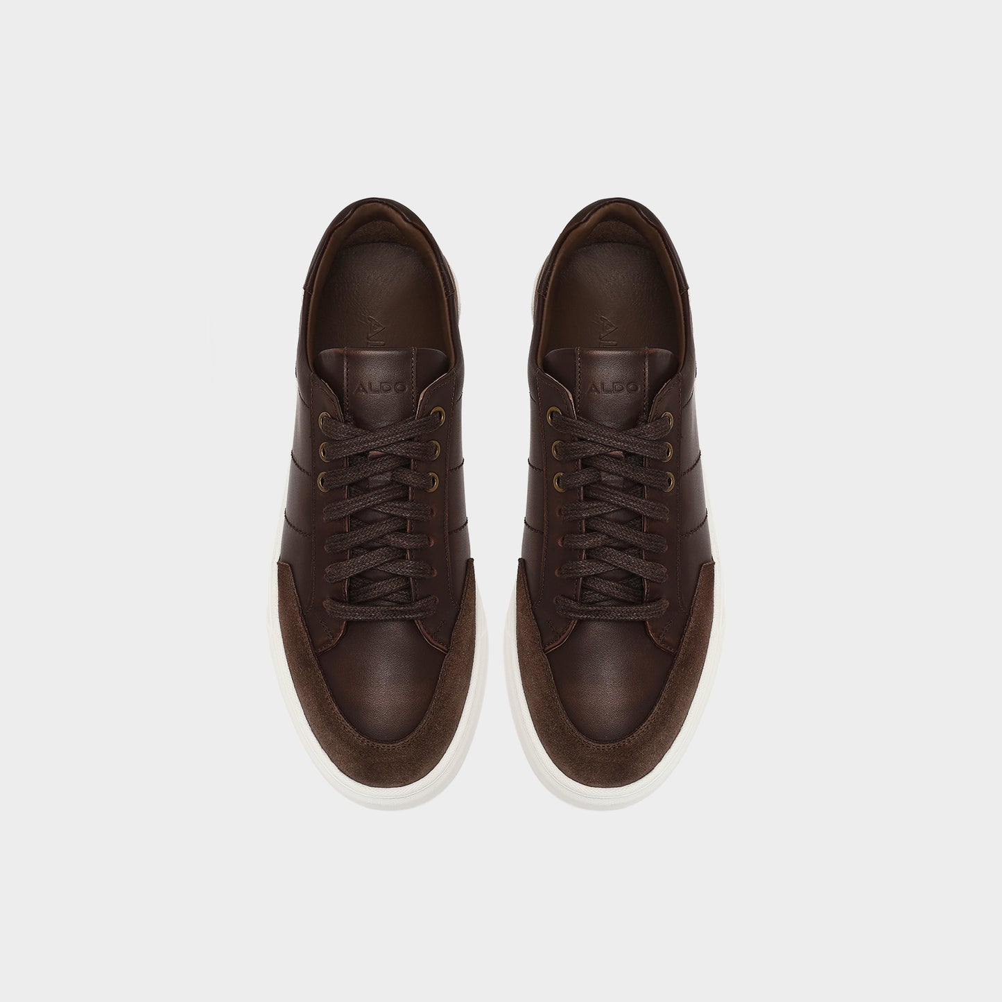 Hakiki Deri Erkek Kahve Sneaker-6