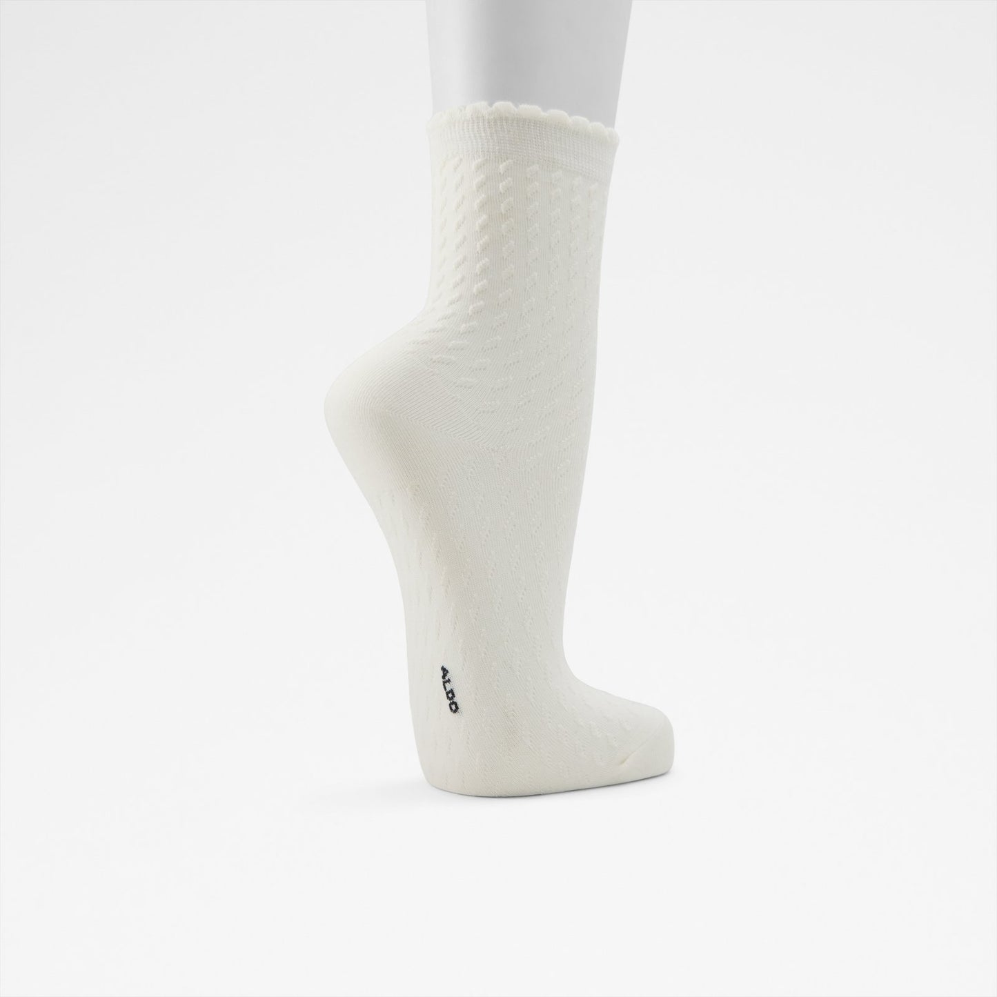 Kadın Siyah Örme Çorap-2