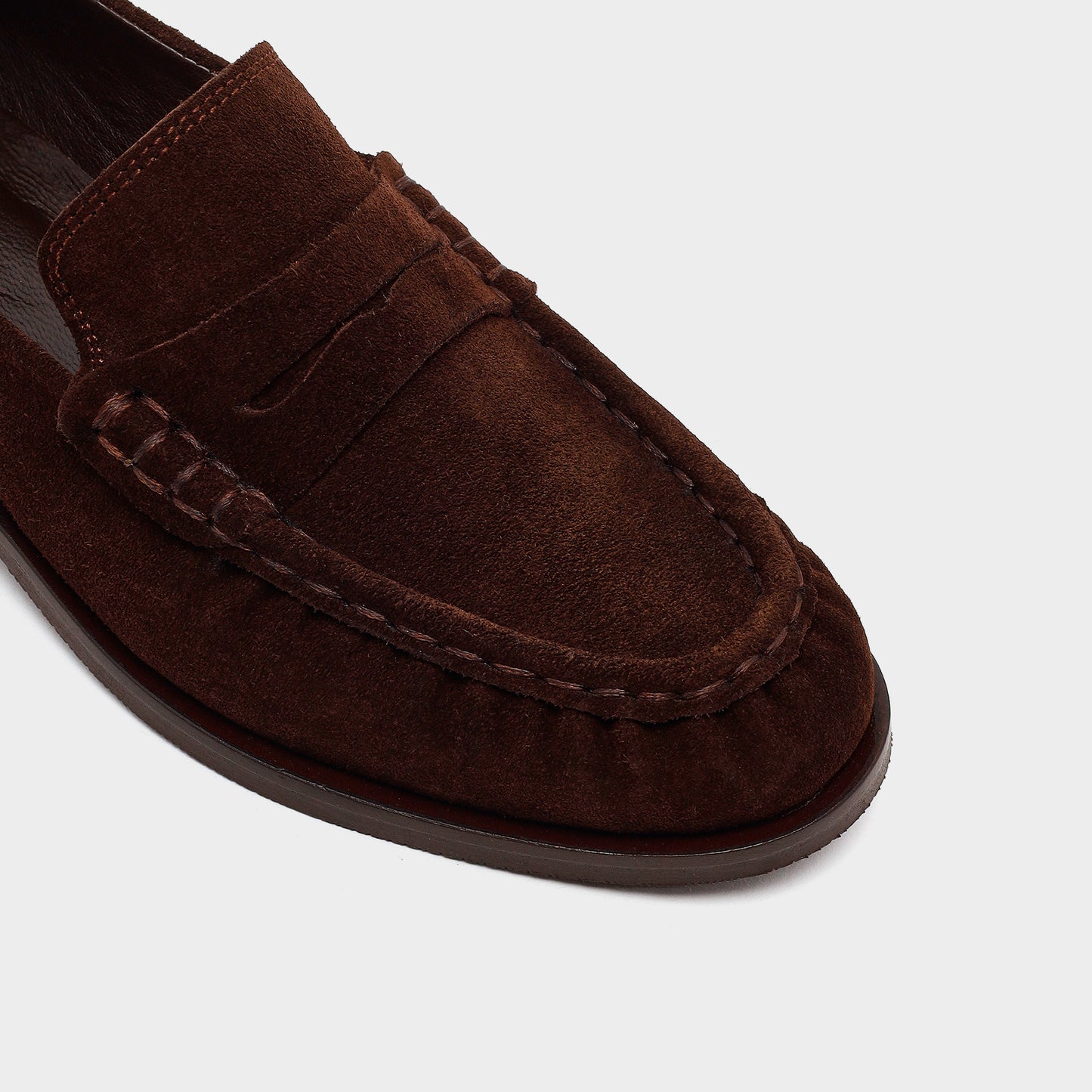 Kadın Kahve Loafer-6