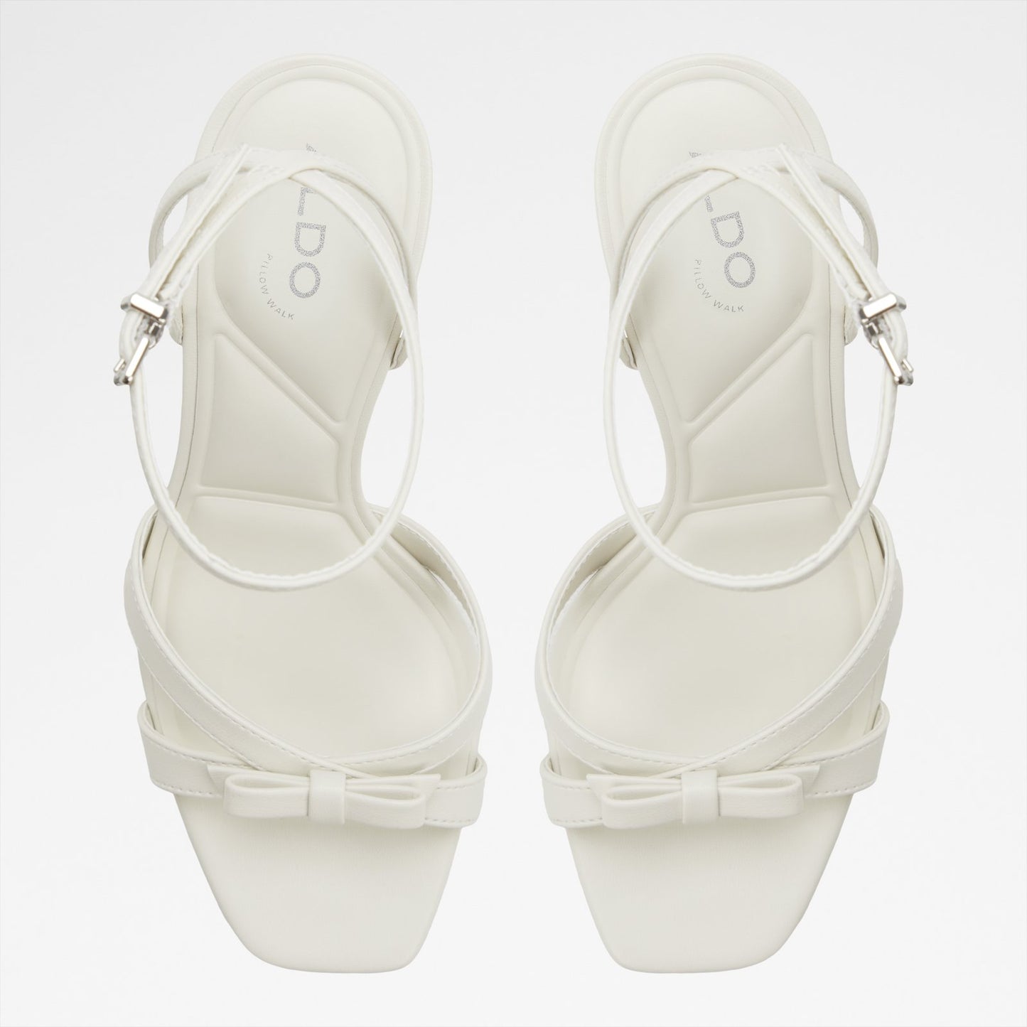 Kadın Beyaz Topuklu Sandalet-6