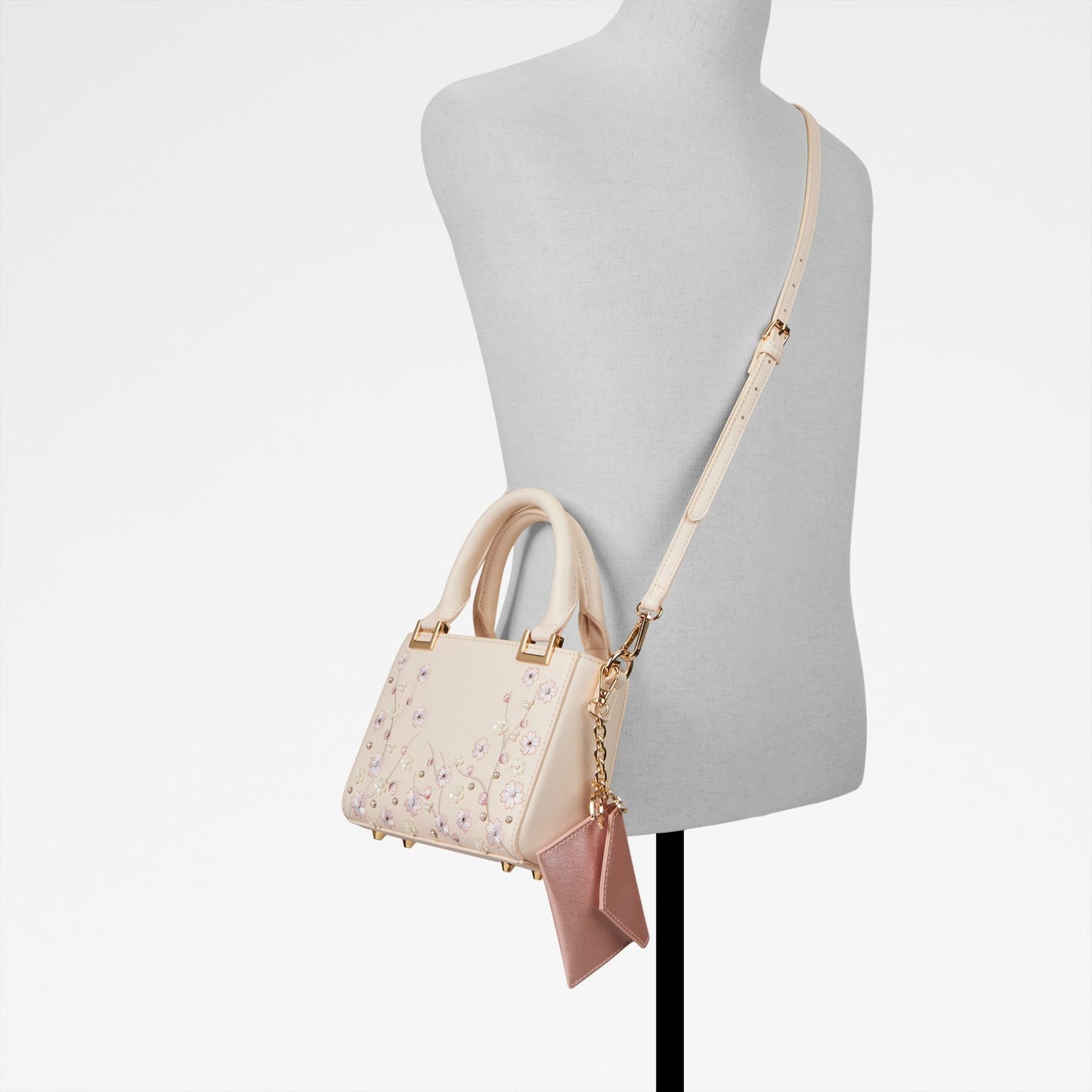 Kadın Pembe Çapraz Çanta-5