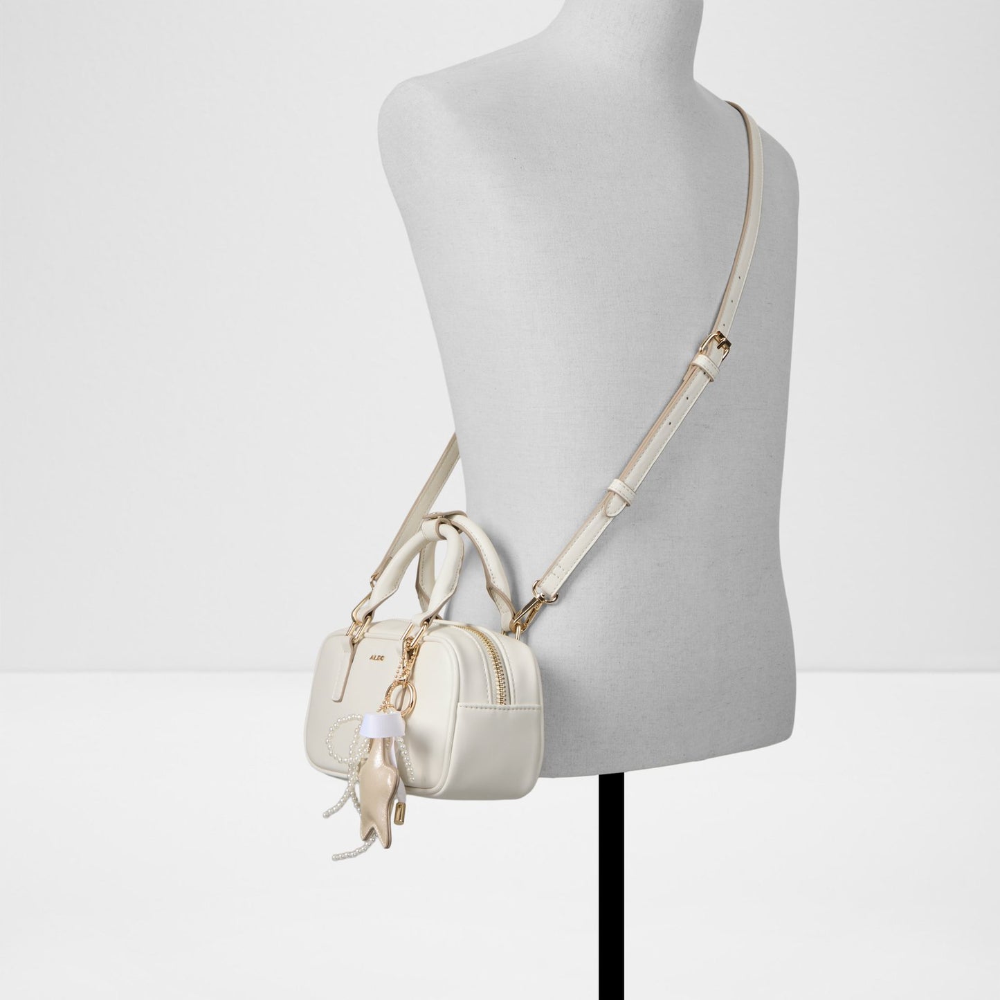 Kadın Beyaz Çapraz Çanta-4