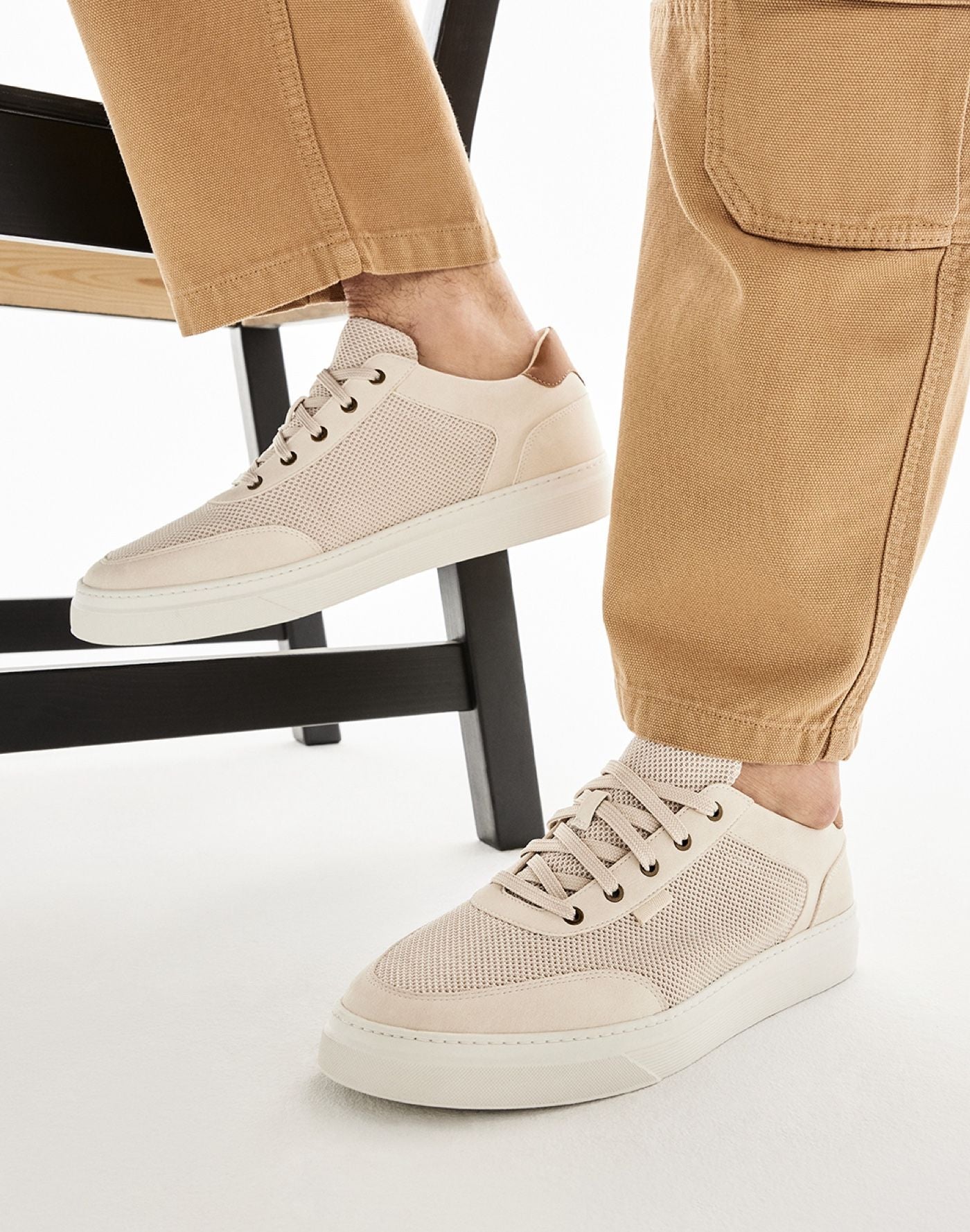 Erkek Ekru Sneaker-12