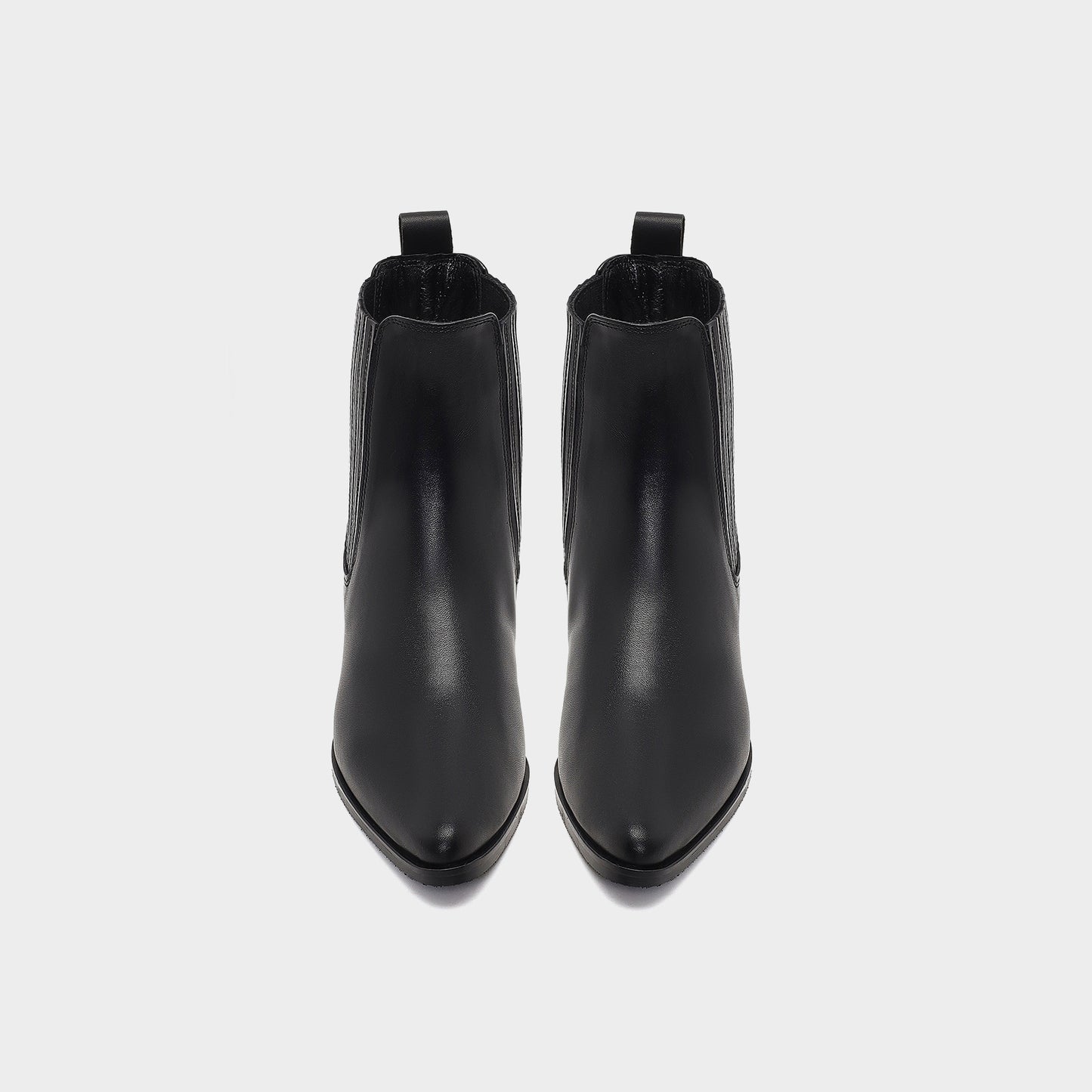 Kadın Siyah Hakiki Deri Bot-6