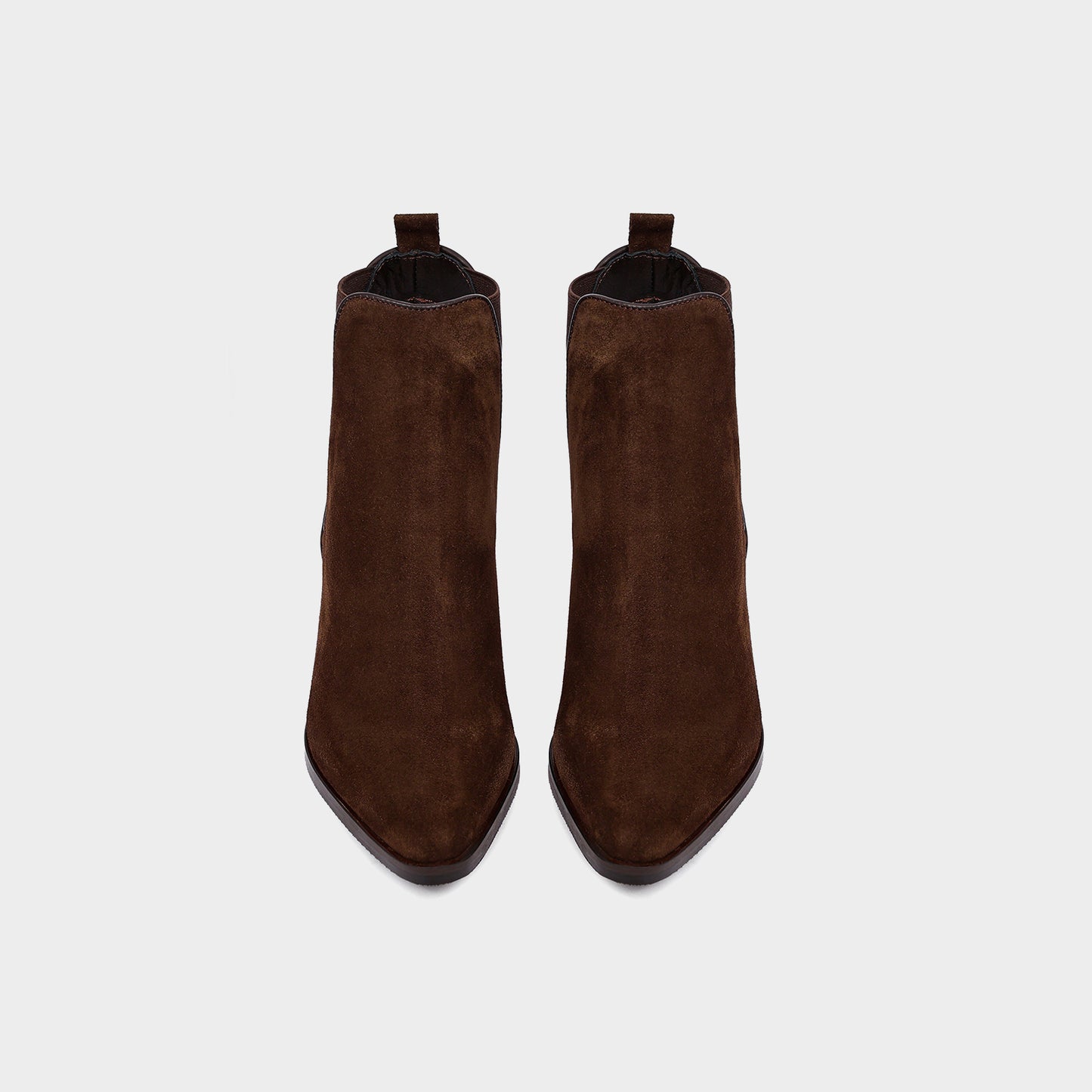 Hakiki Deri Kadın Kahve Bot-6