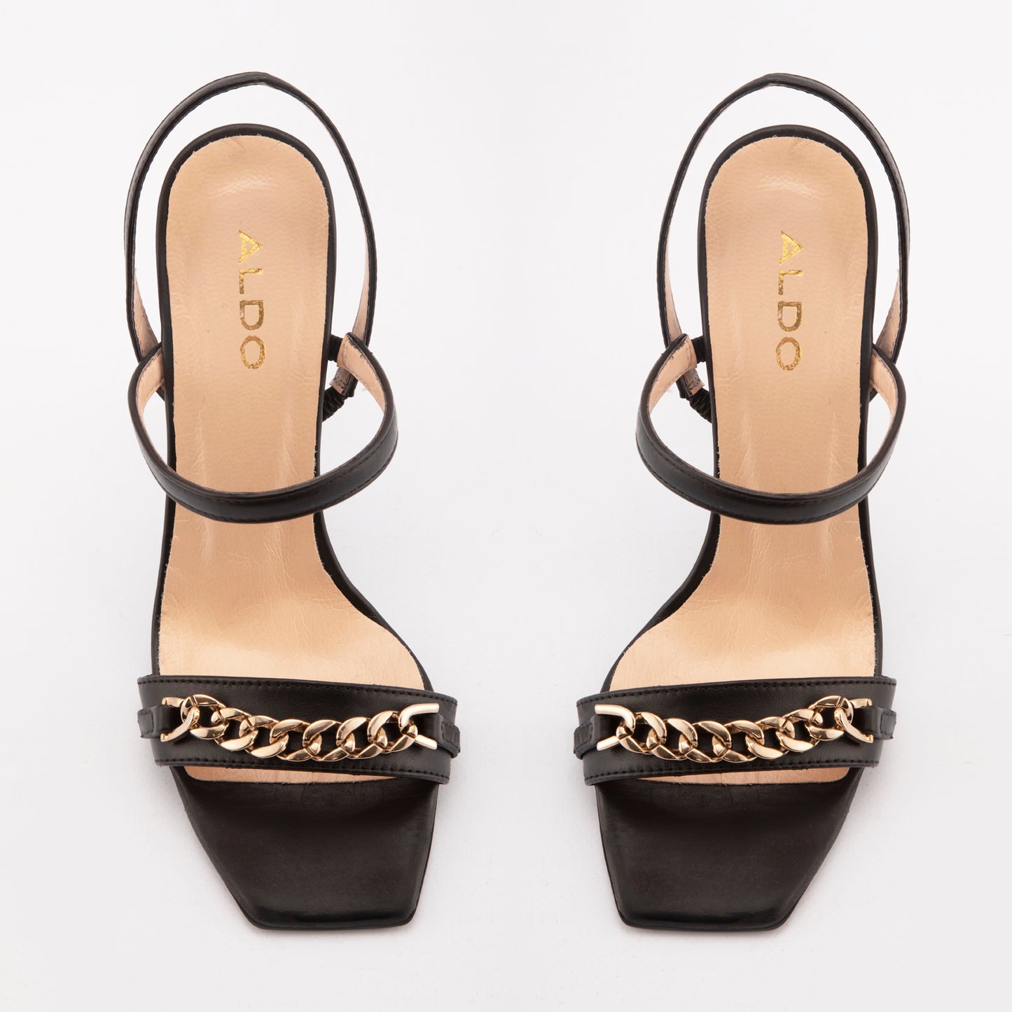 Kadın Siyah Topuklu Sandalet-6