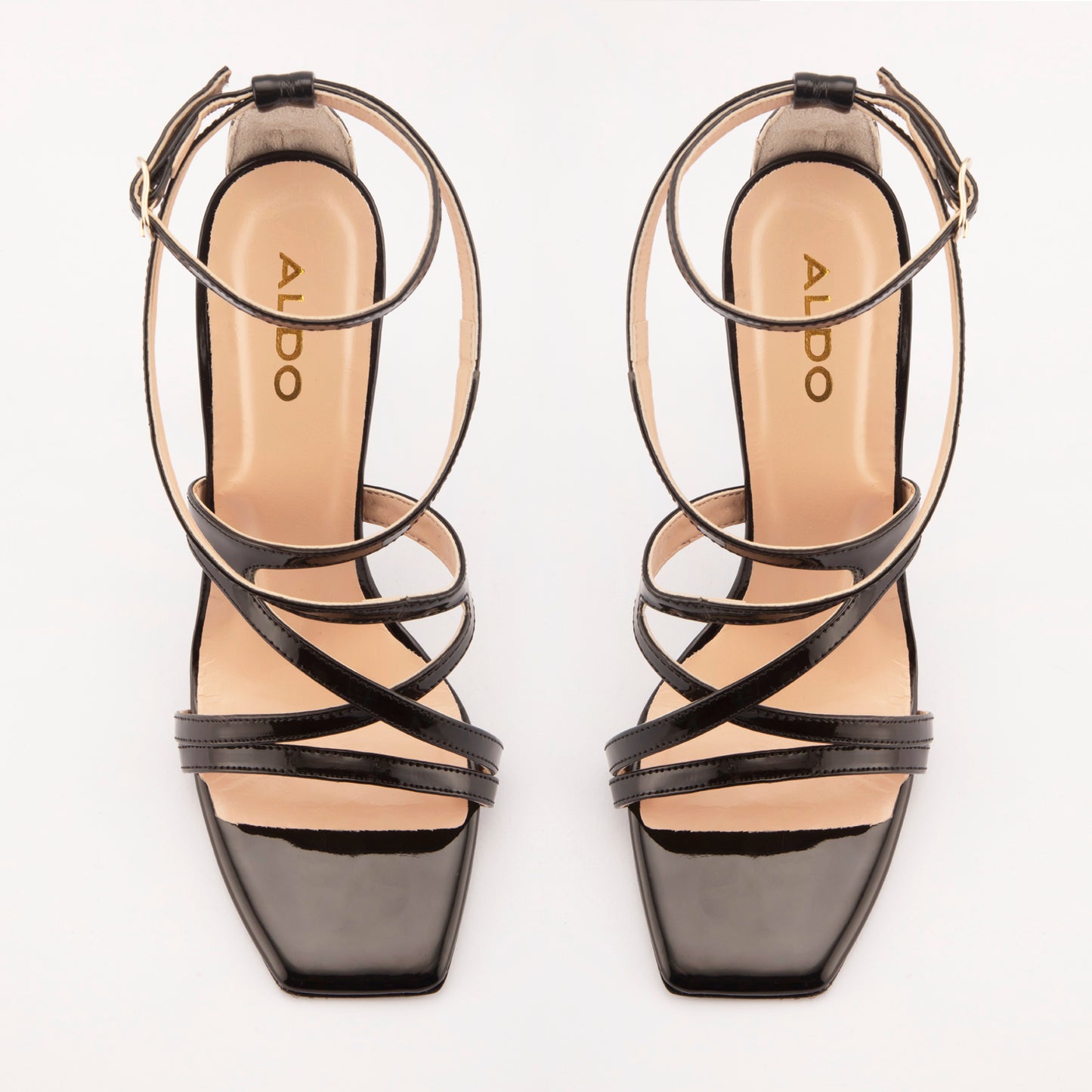 Kadın Siyah Abiye Topuklu Sandalet-6