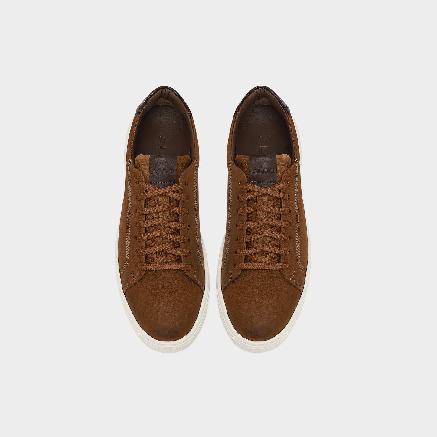Gerçek Deri Taba Erkek Sneaker-6