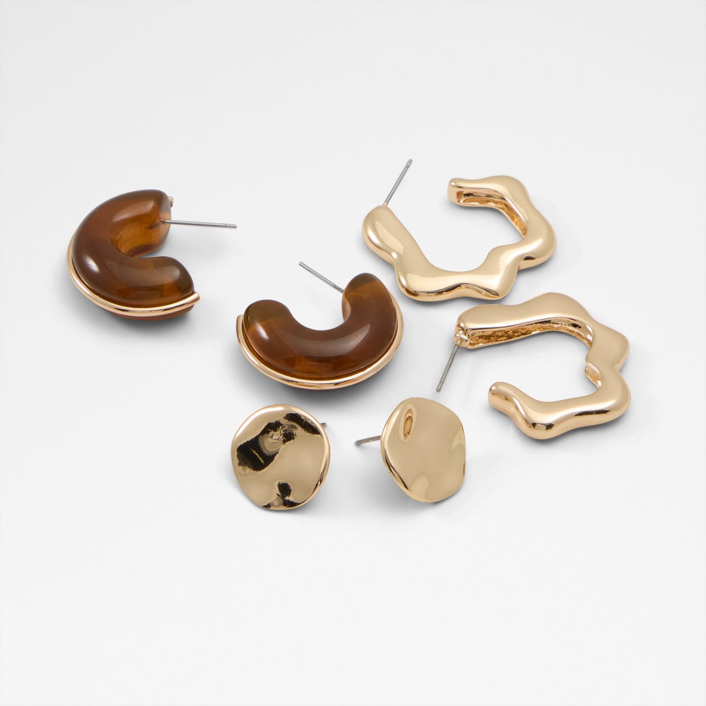 Kadın Gold Rengi Küpe-1