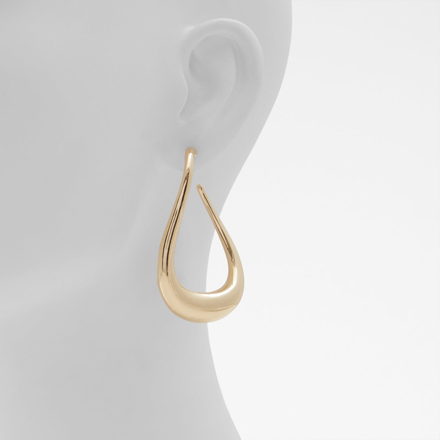 Kadın Gold Rengi Küpe-2