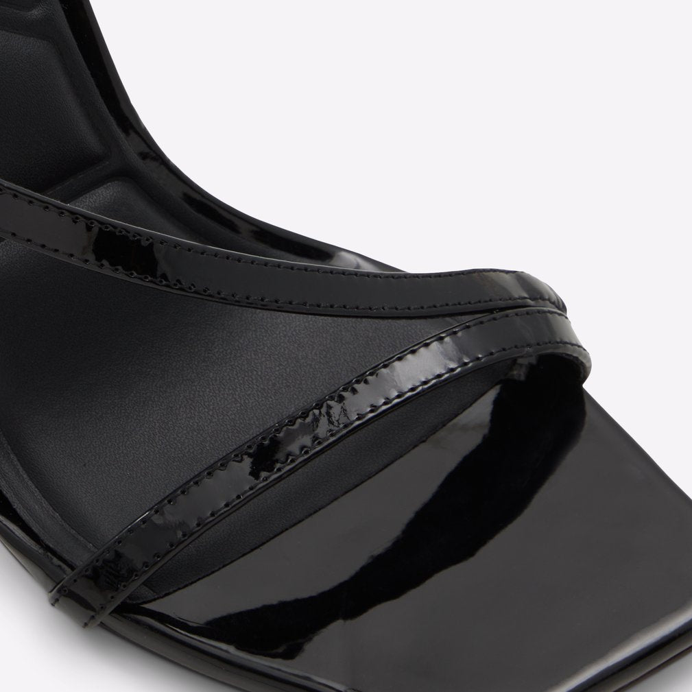 Kadın Siyah Abiye Topuklu Sandalet-8