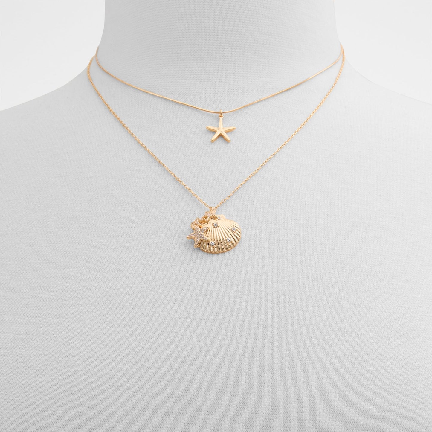 Kadın Gold Rengi Kolye-2