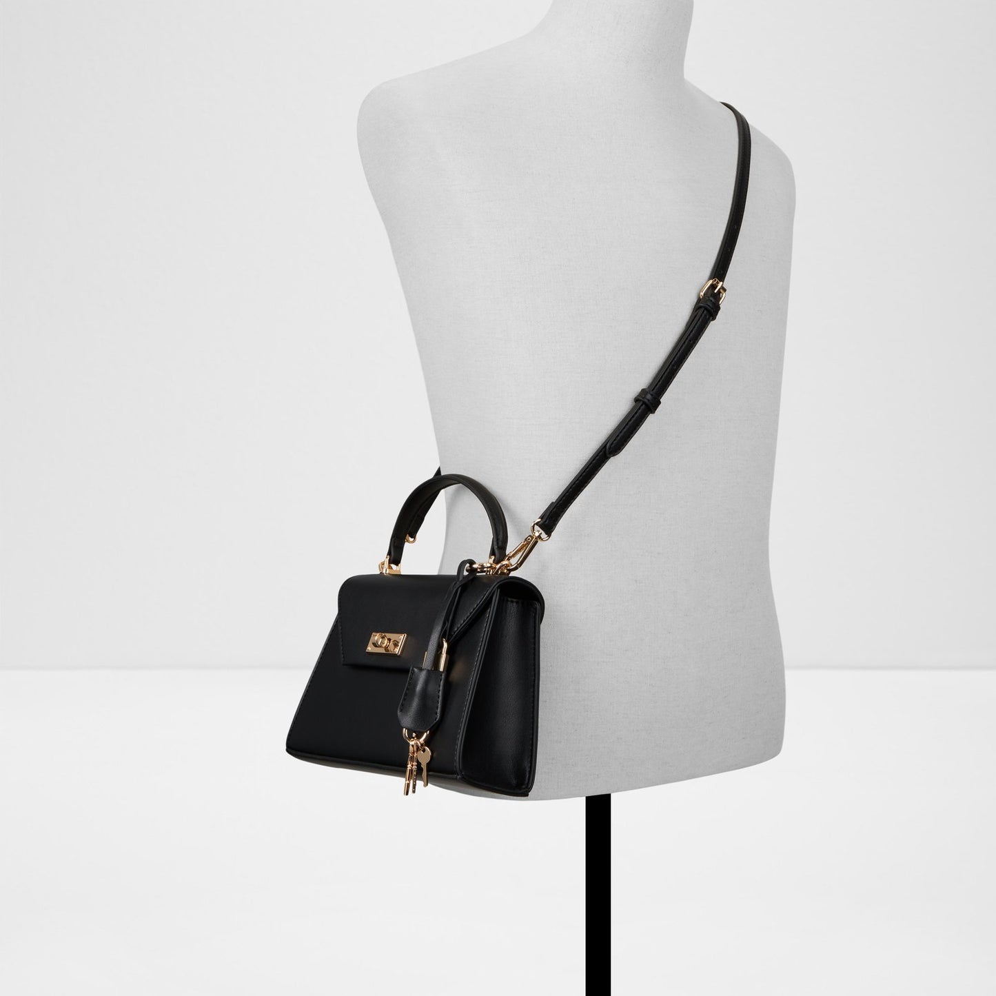 Kadın Siyah Çapraz Çanta-4