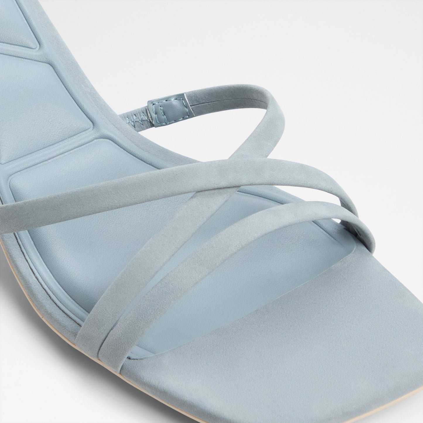 Kadın Mavi Topuklu Terlik-7