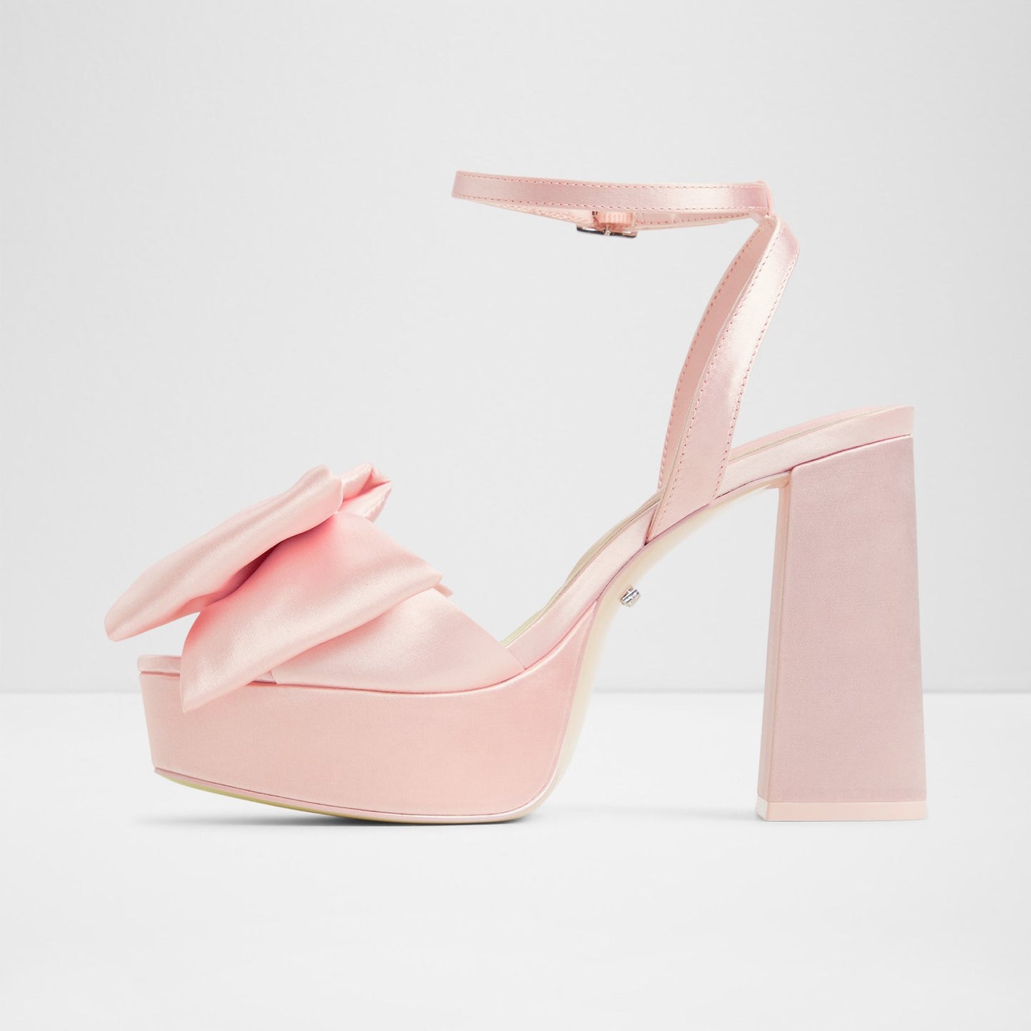 Kadın Pembe Topuklu Sandalet-3
