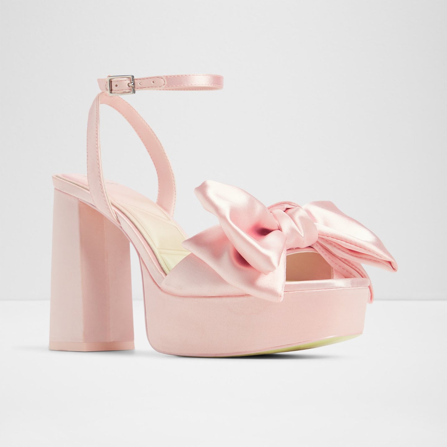 Kadın Pembe Topuklu Sandalet-4