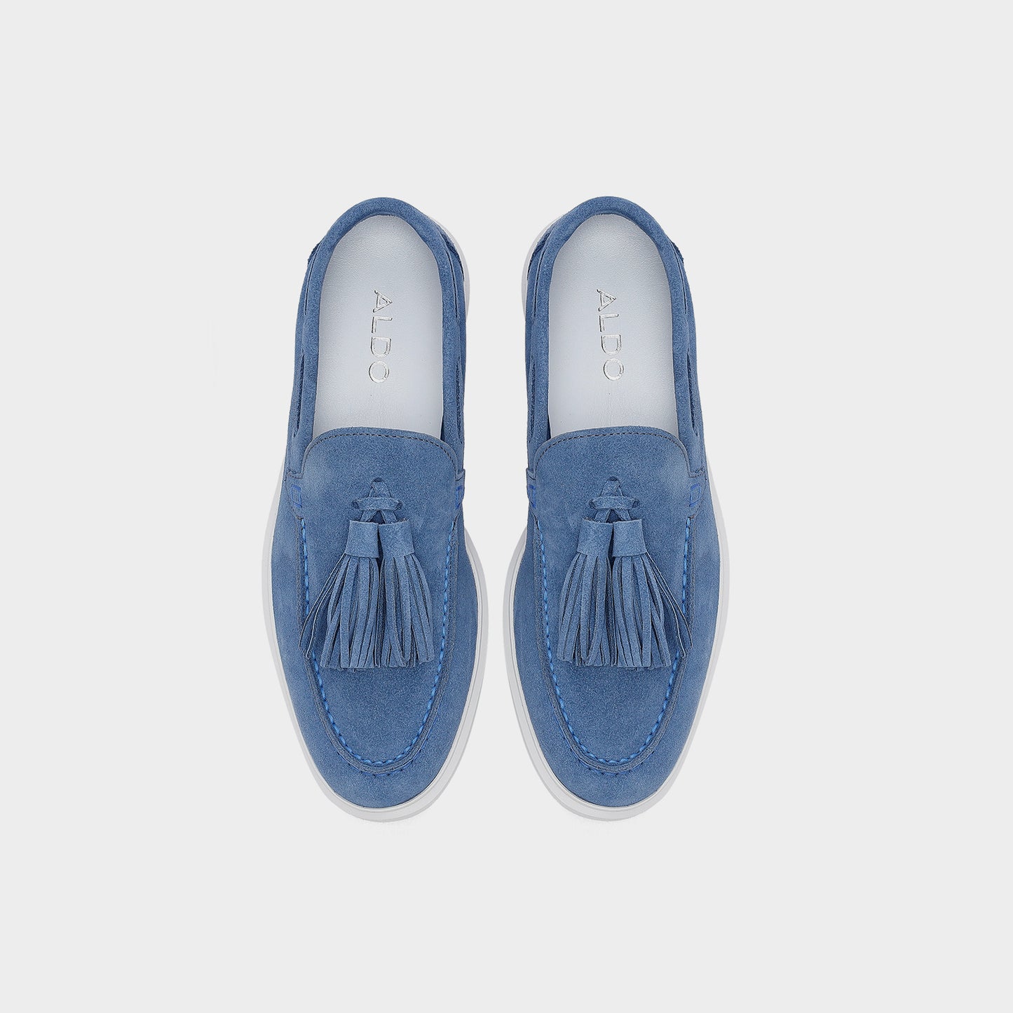 Kadın Mavi Loafer-6
