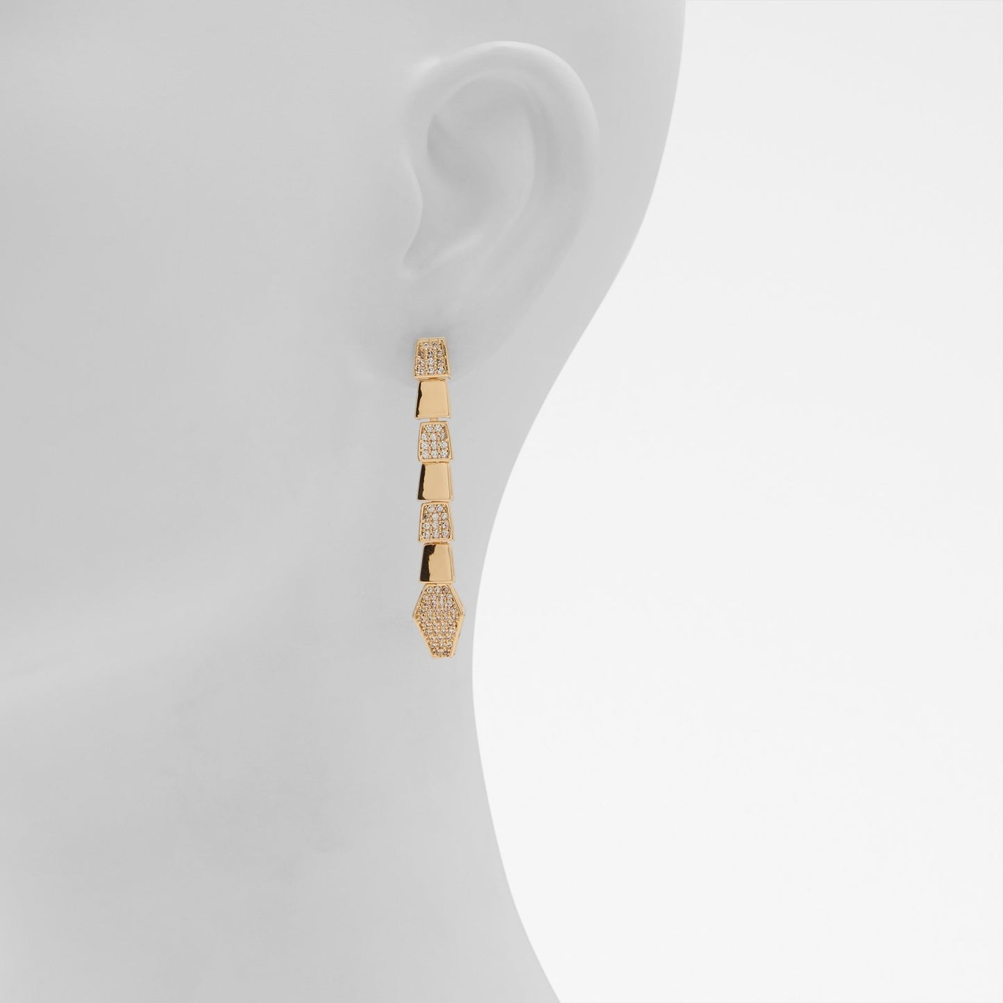 Kadın Gold Rengi Küpe-2