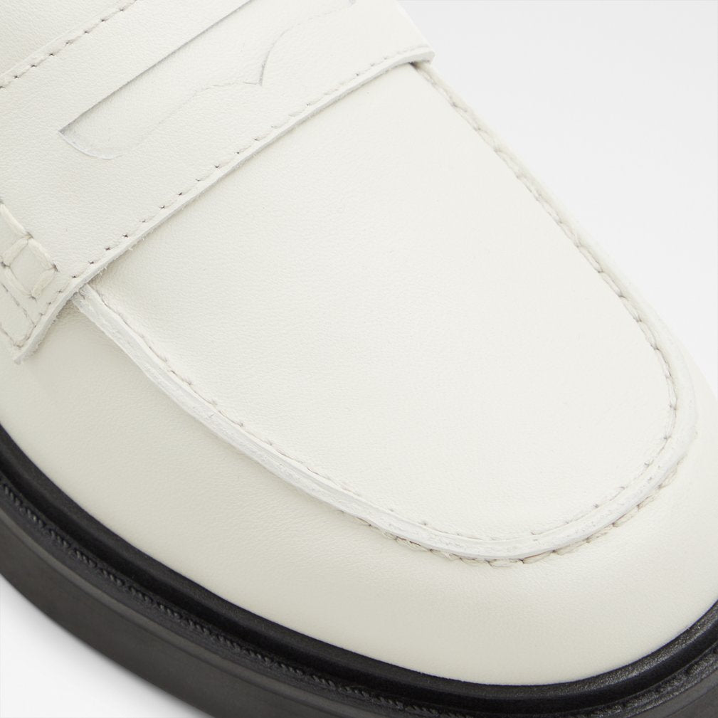 Kadın Beyaz Loafer-7