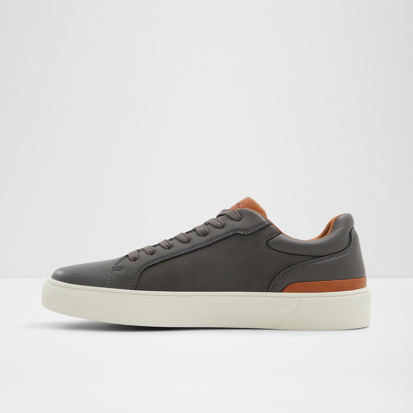 Erkek Gri Bağcıklı Sneaker-3
