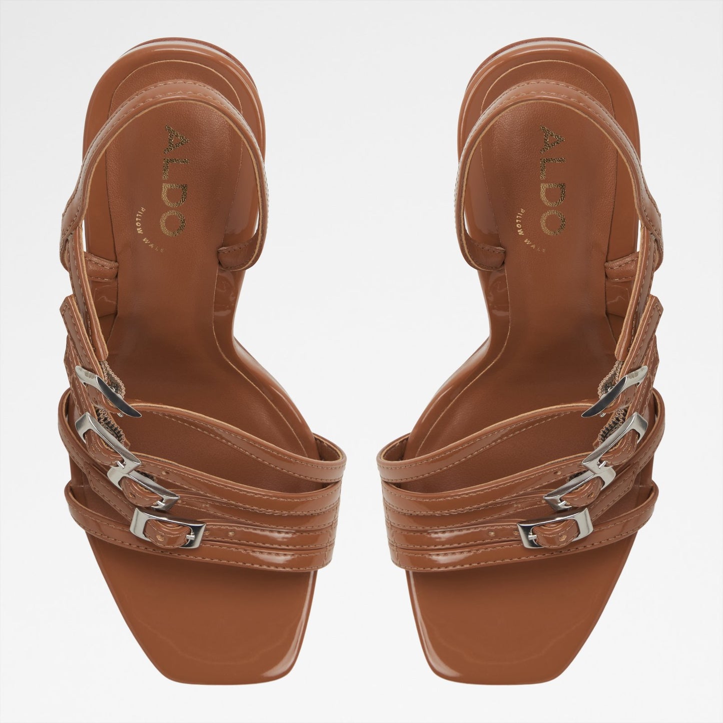 Kadın Taba Topuklu Sandalet-6